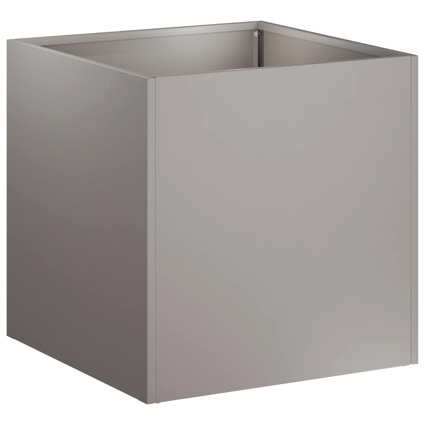 Tuin Bloempot Roestkleurig 45 x 45 x 45 cm weervast staal is nu te koop bij PeponiXL, paradijselijk wonen!