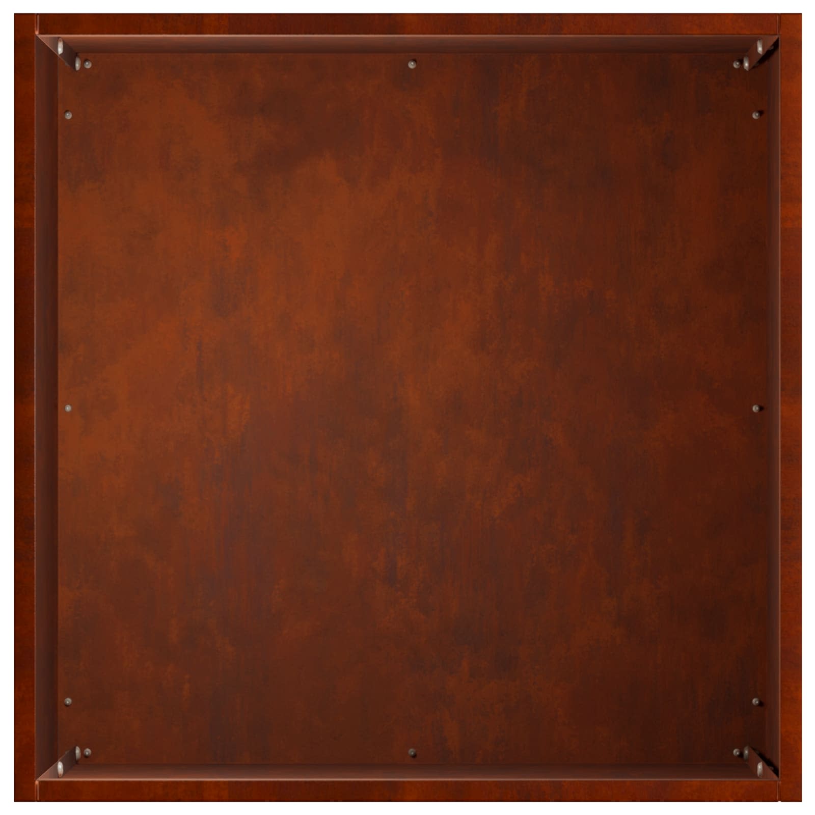 Tuin Bloempot Roestkleurig 45 x 45 x 45 cm weervast staal is nu te koop bij PeponiXL, paradijselijk wonen!