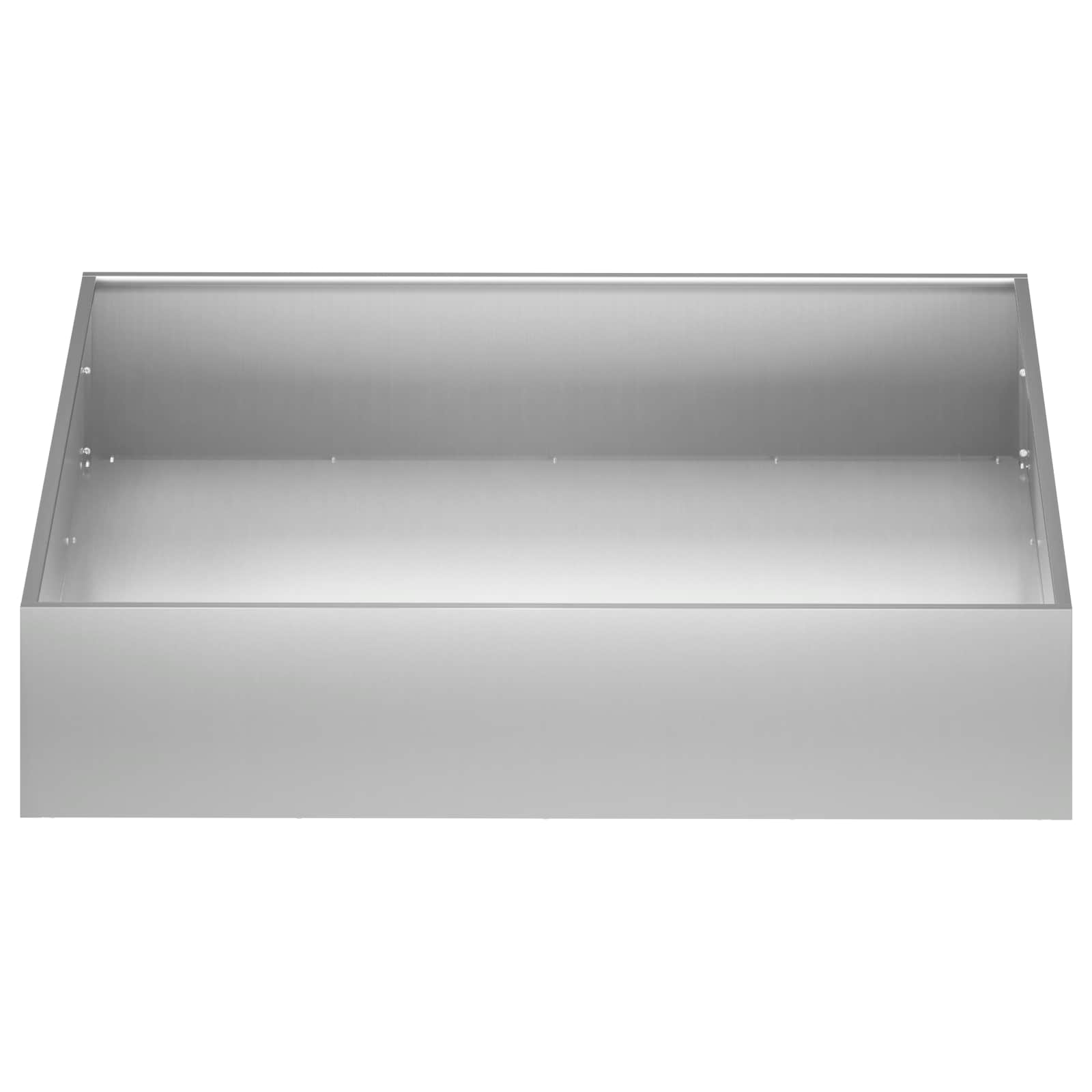 Tuin Bloempot 2 st zilver 80 x 80 x 20 cm Gegalvaniseerd staal is nu te koop bij PeponiXL, paradijselijk wonen!