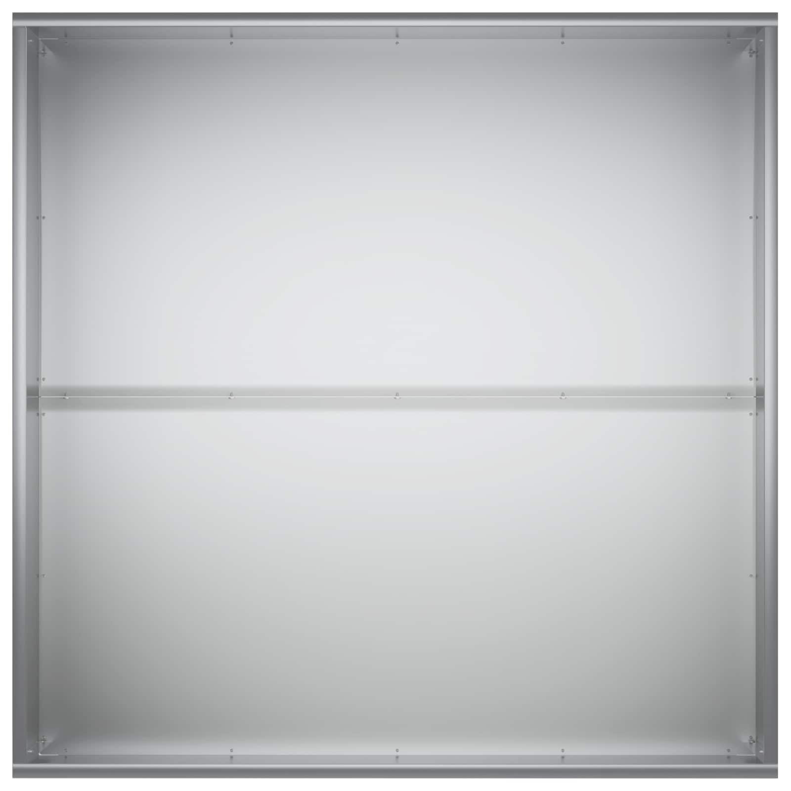 Tuin Bloempot zilver 60 x 60 x 40 cm Gegalvaniseerd staal is nu te koop bij PeponiXL, paradijselijk wonen!