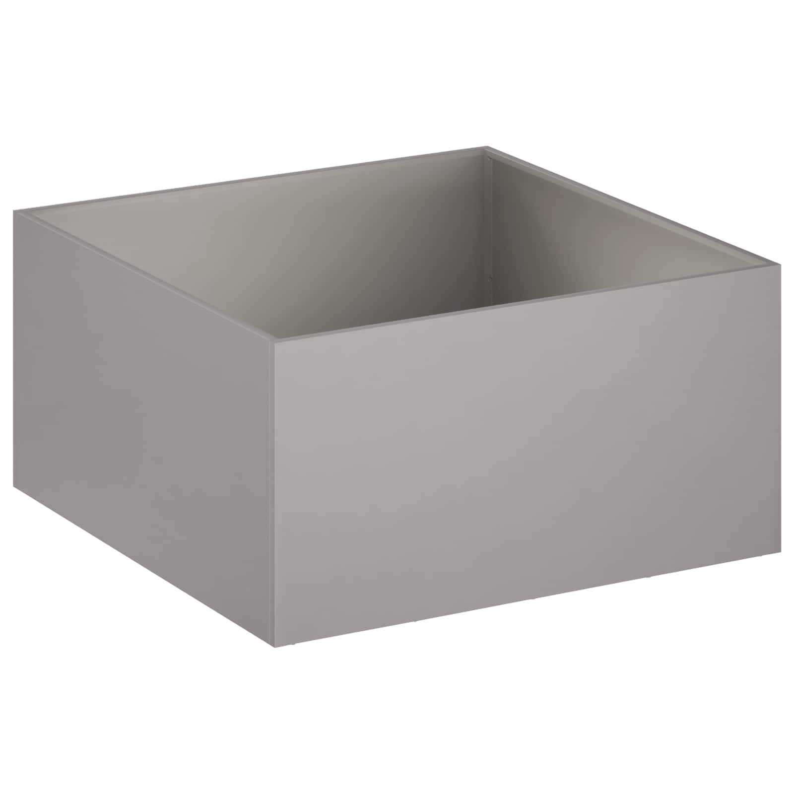 Tuin Bloempot 2 st Roestkleurig 60 x 60 x 40 cm weervast staal is nu te koop bij PeponiXL, paradijselijk wonen!