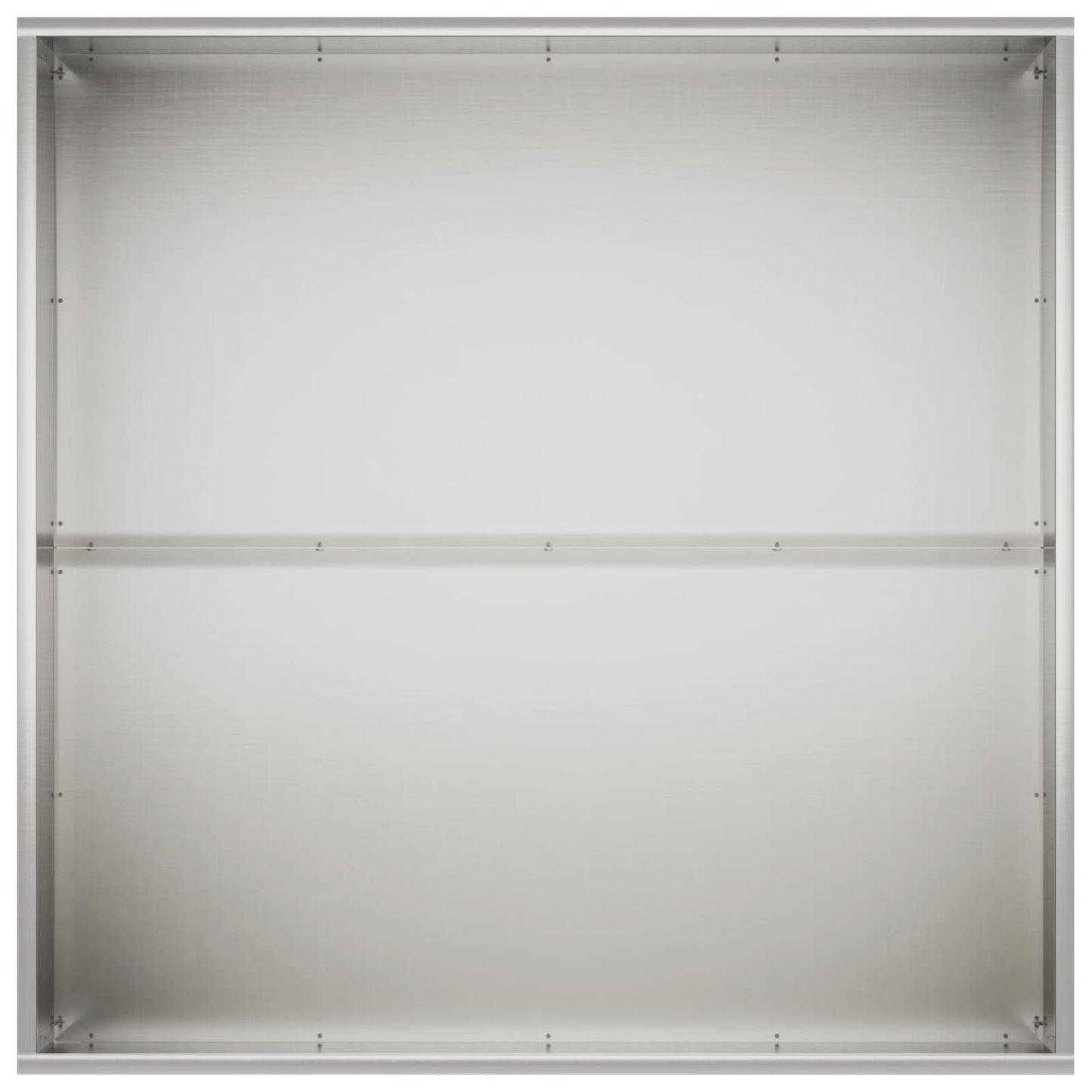 Tuin Bloempot zilver 80 x 80 x 40 cm Roestvrij staal is nu te koop bij PeponiXL, paradijselijk wonen!