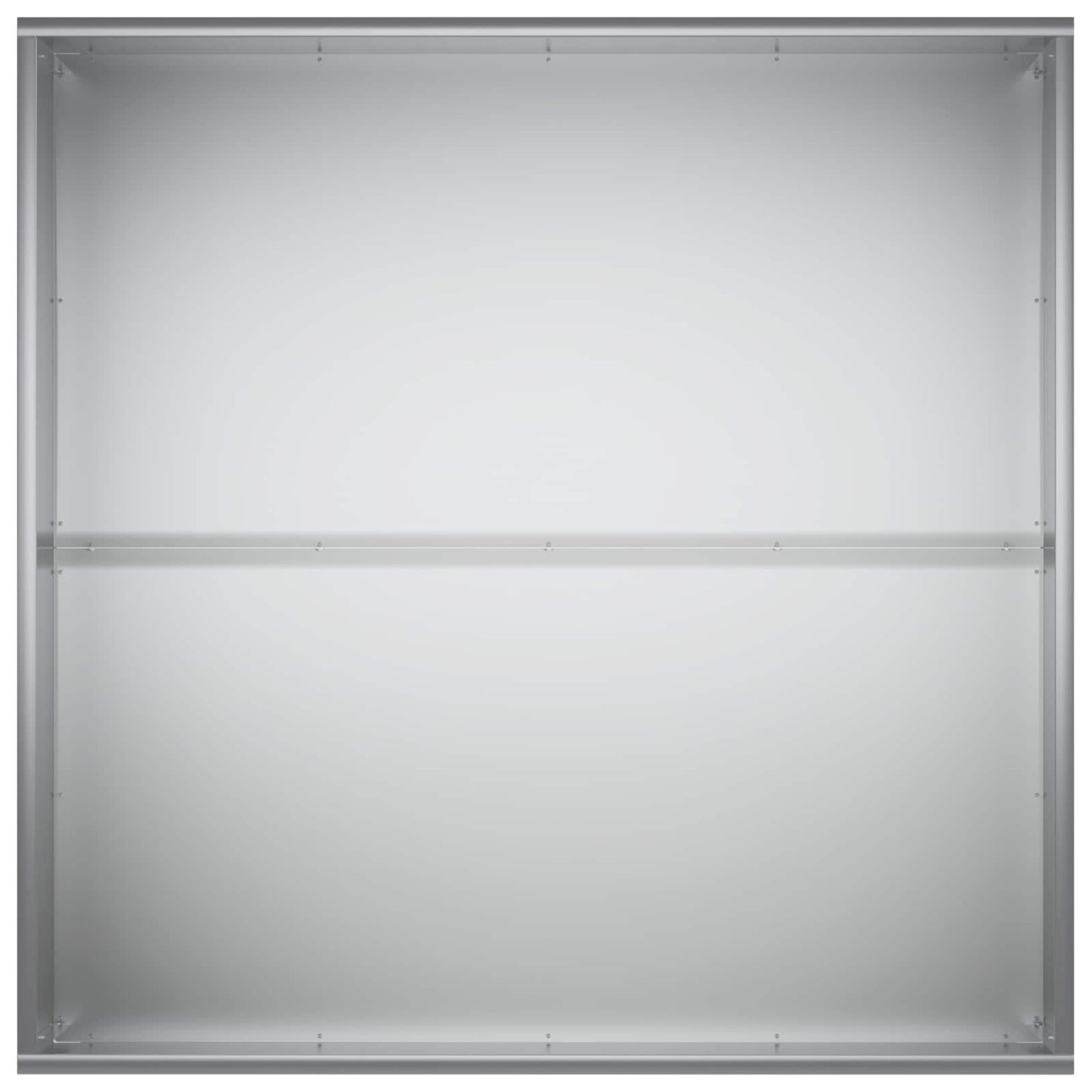 Tuin Bloempot 2 st zilver 80 x 80 x 40 cm Gegalvaniseerd staal is nu te koop bij PeponiXL, paradijselijk wonen!