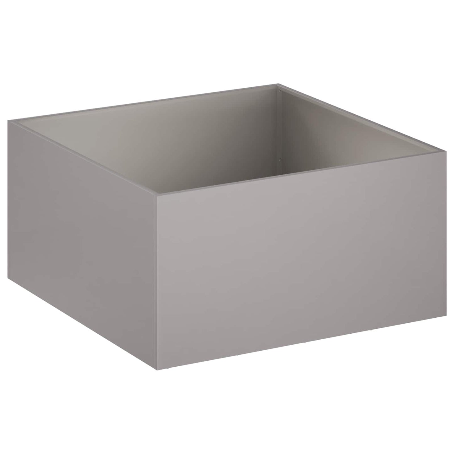 Tuin Bloempot 2 st Roestkleurig 80 x 80 x 40 cm weervast staal is nu te koop bij PeponiXL, paradijselijk wonen!