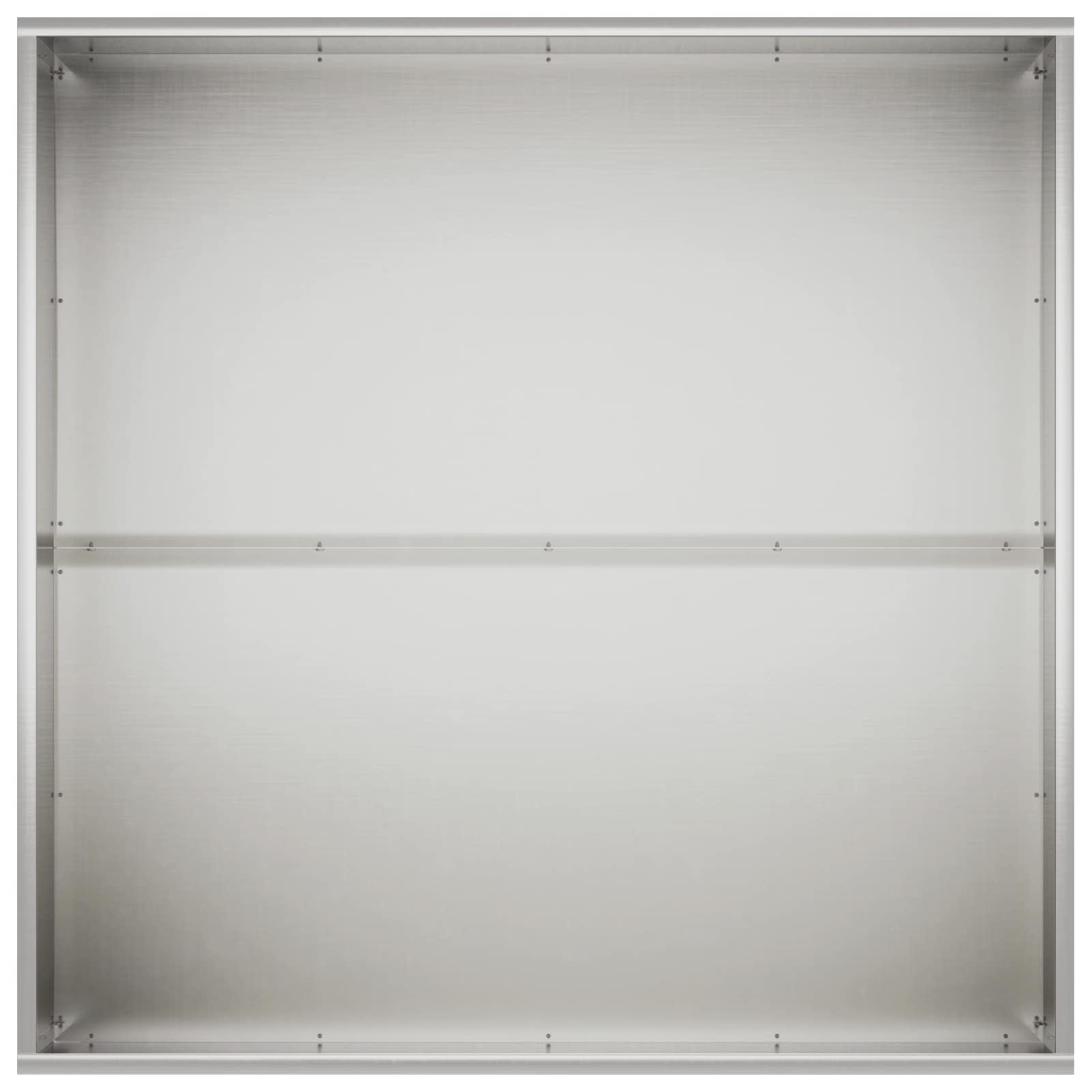 Tuin Bloempot 2 st zilver 100 x 100 x 40 cm Roestvrij staal is nu te koop bij PeponiXL, paradijselijk wonen!