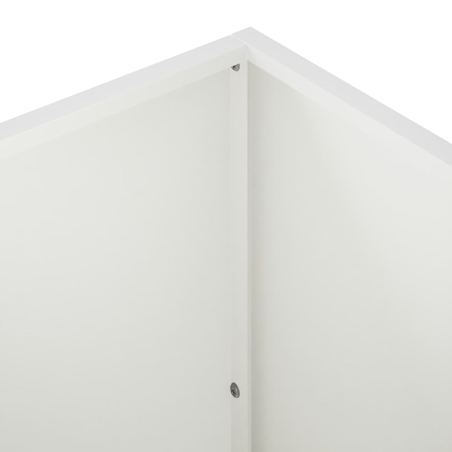 Plantenbak 2 st Wit 80 x 50 x 50 cm Koudgewalst staal