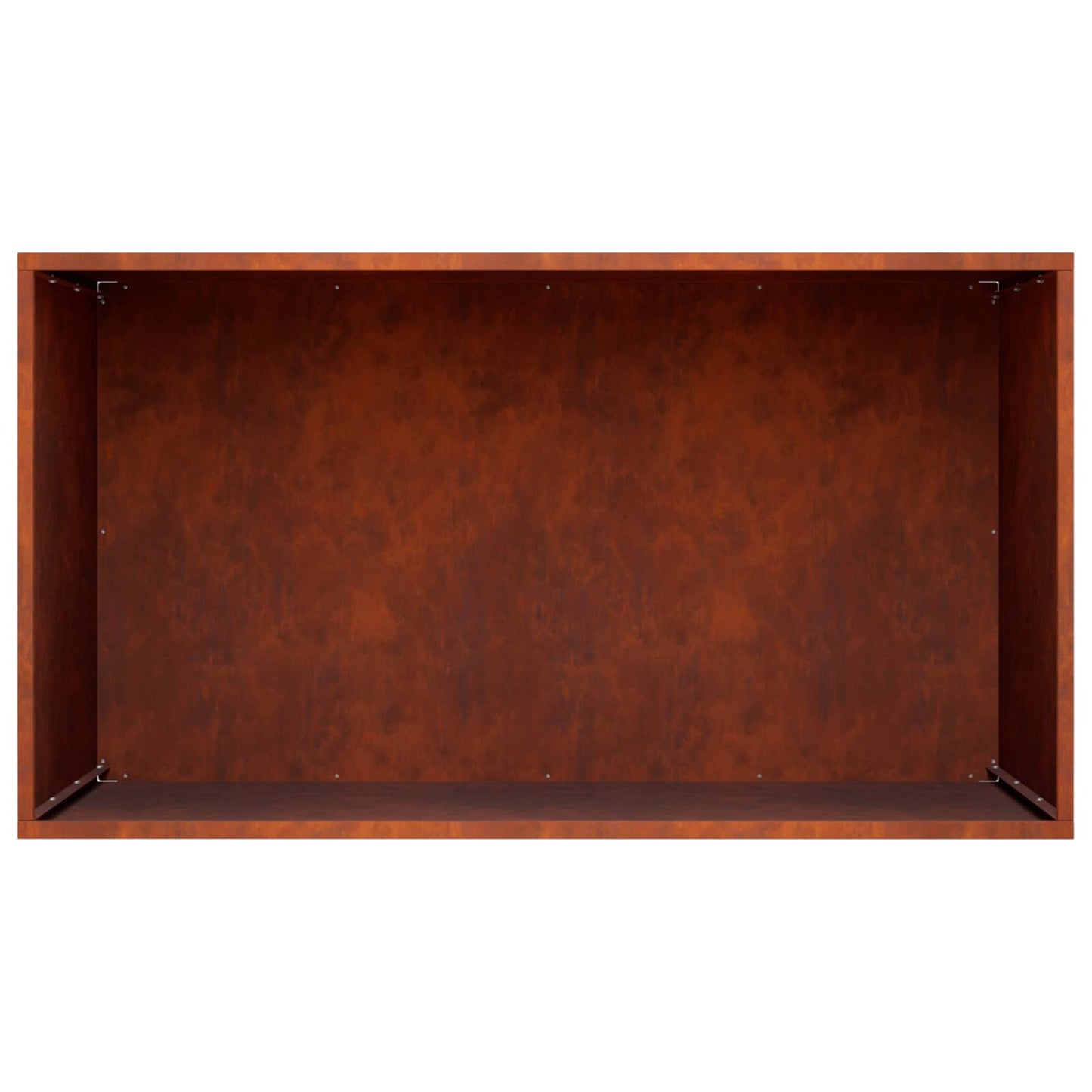 Plantenbak Roestkleurig 80 x 50 x 50 cm weervast staal