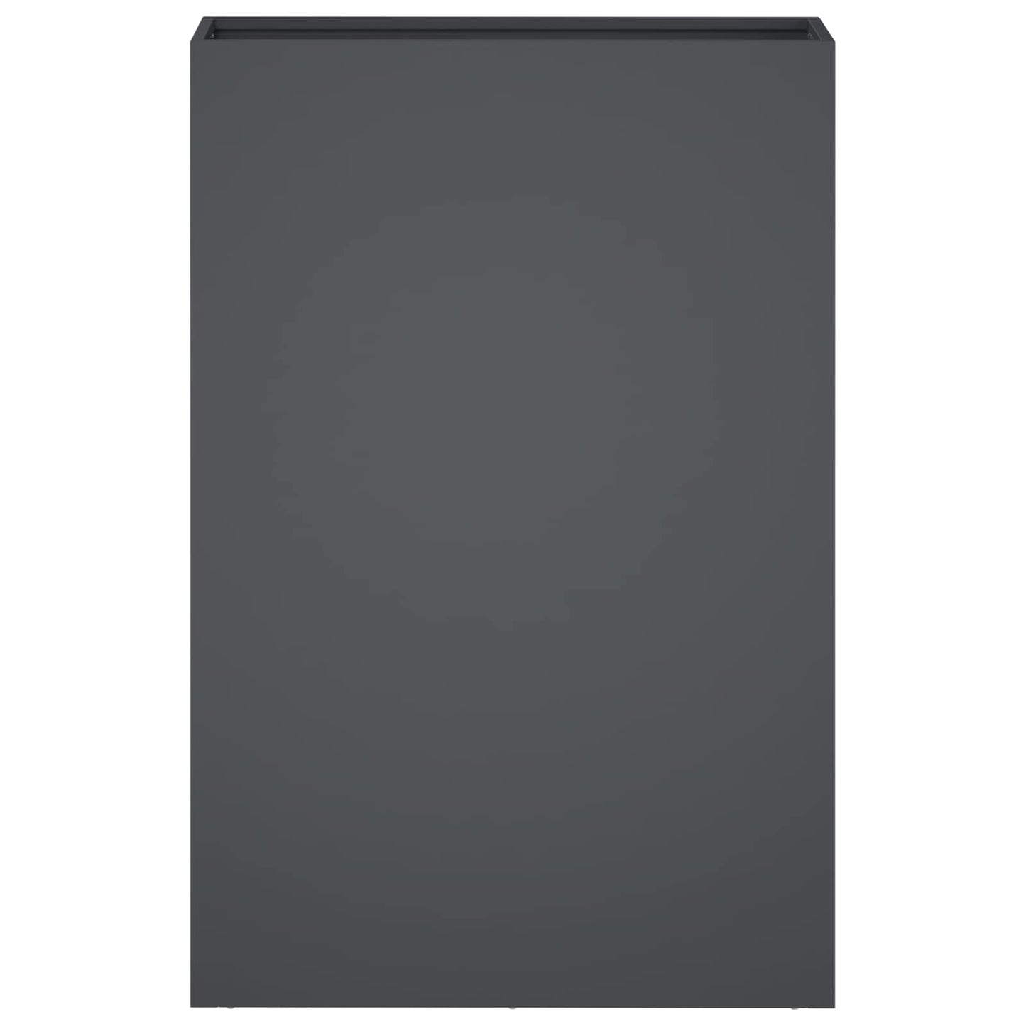 Plantenbak 2 st Antraciet 40 x 20 x 75 cm Koudgewalst staal
