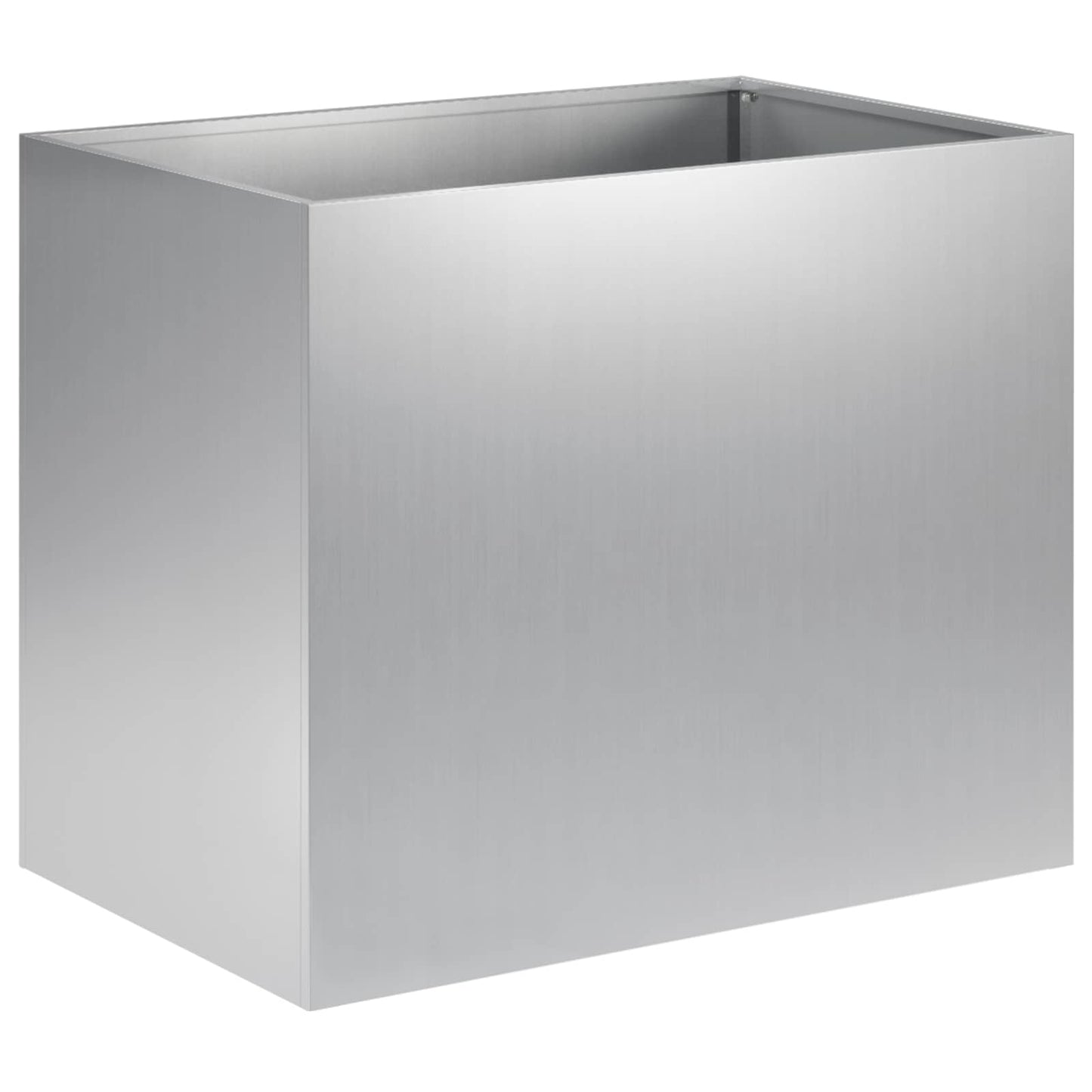 Plantenbak zilver 50 x 40 x 50 cm Gegalvaniseerd staal