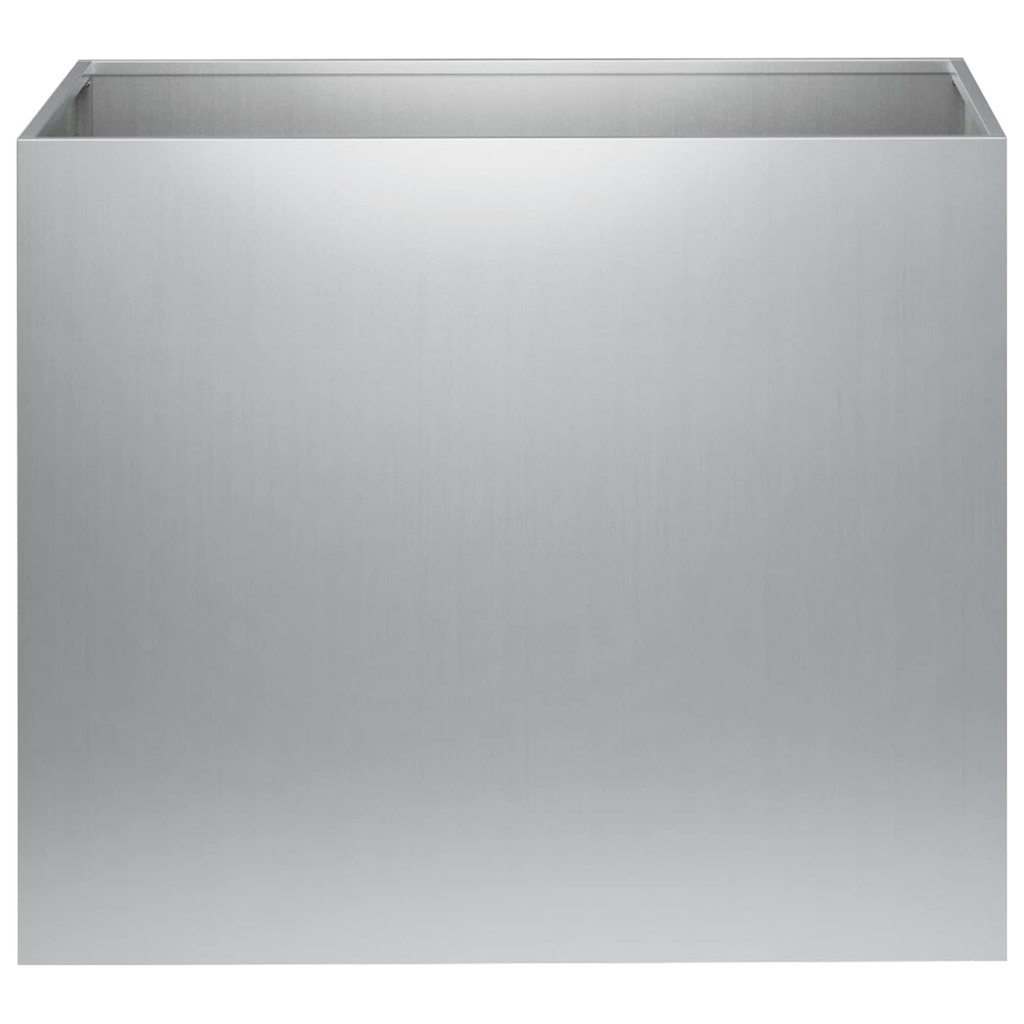 Plantenbak zilver 50 x 40 x 50 cm Gegalvaniseerd staal