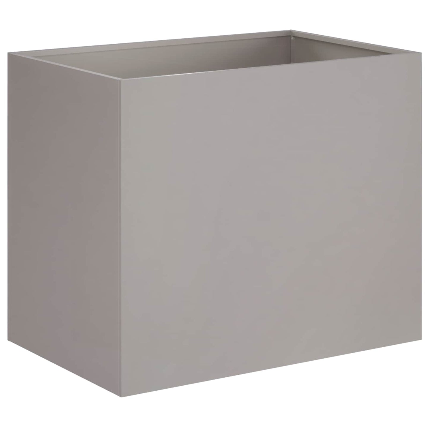 Plantenbak 2 st Roestkleurig 50 x 40 x 50 cm weervast staal