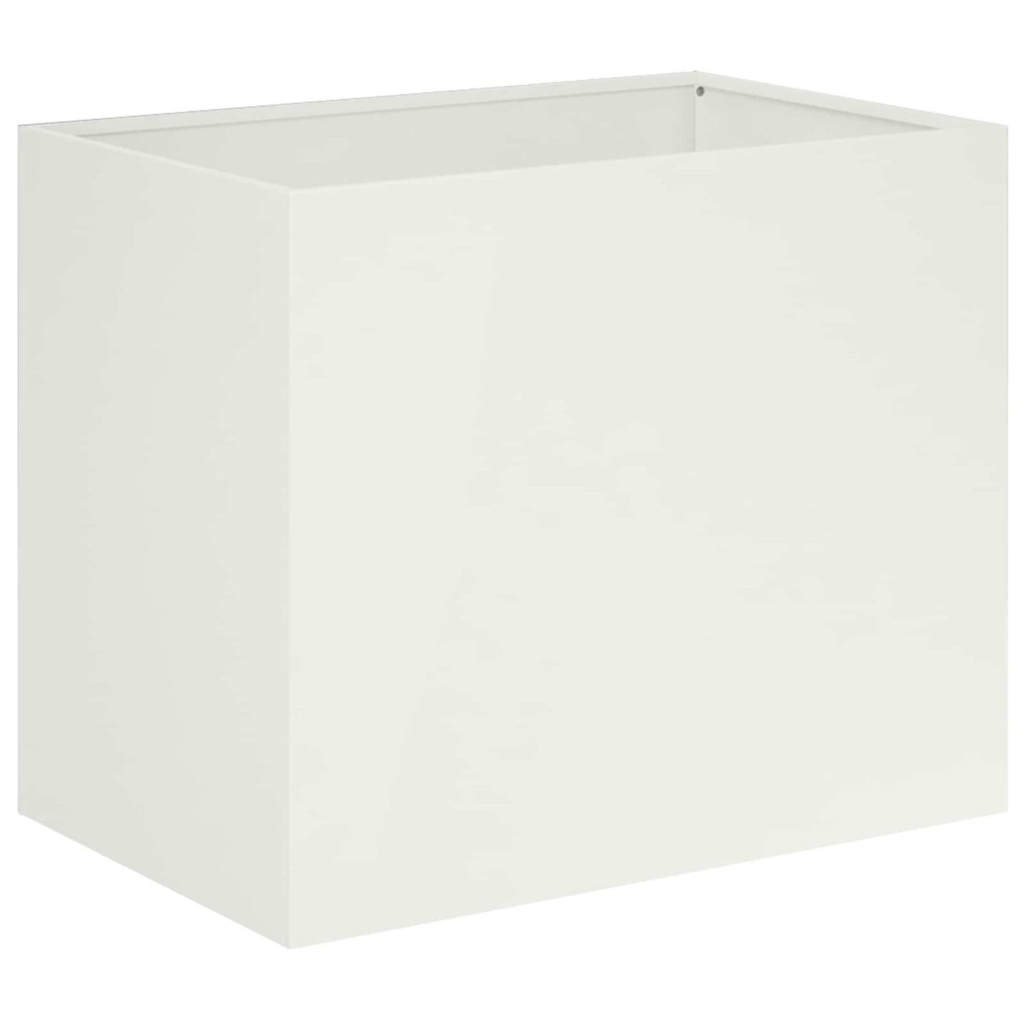 Plantenbak Wit 60 x 40 x 50 cm Koudgewalst staal