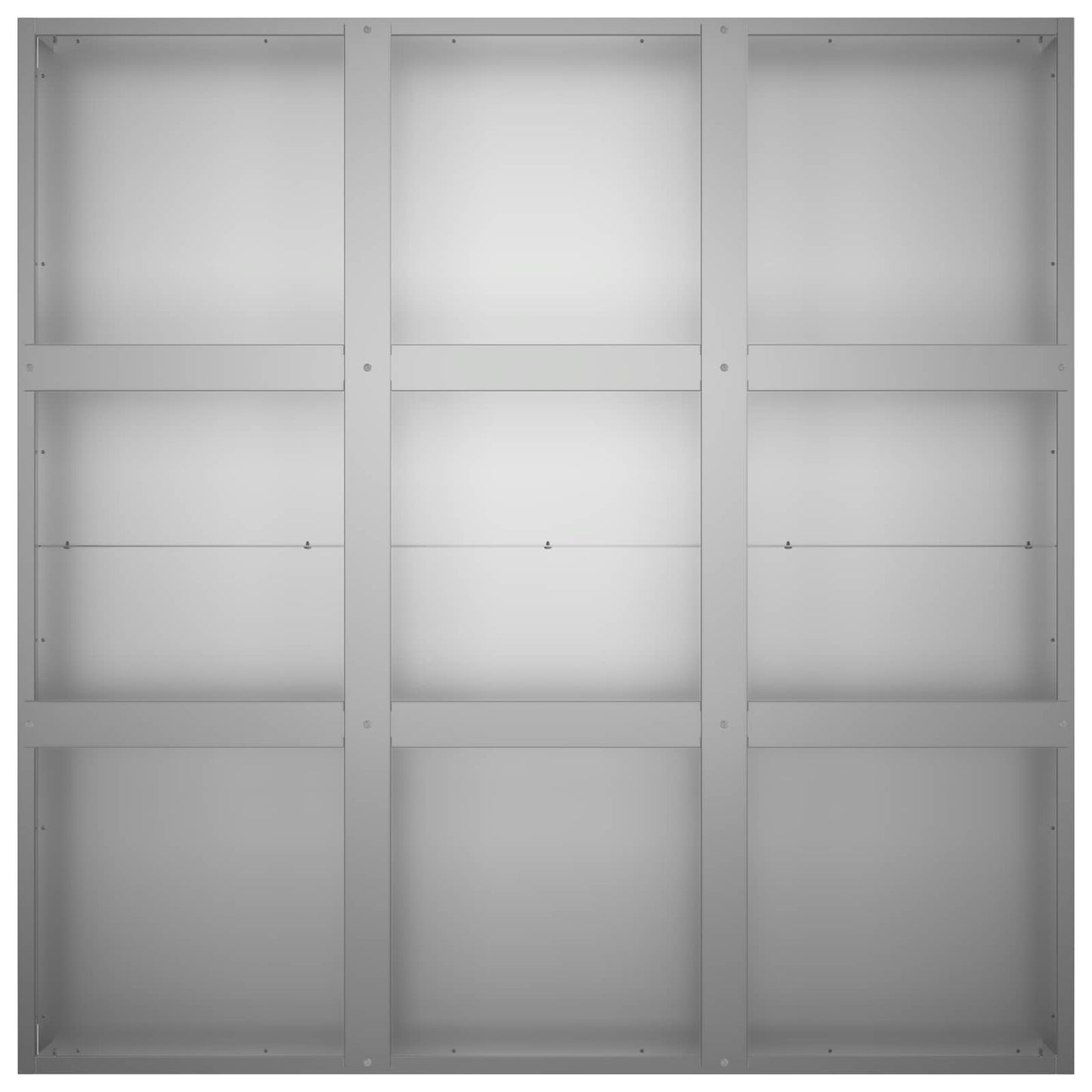 Plantenbak zilver 100 x 100 x 30 cm Gegalvaniseerd staal is nu te koop bij PeponiXL, paradijselijk wonen!