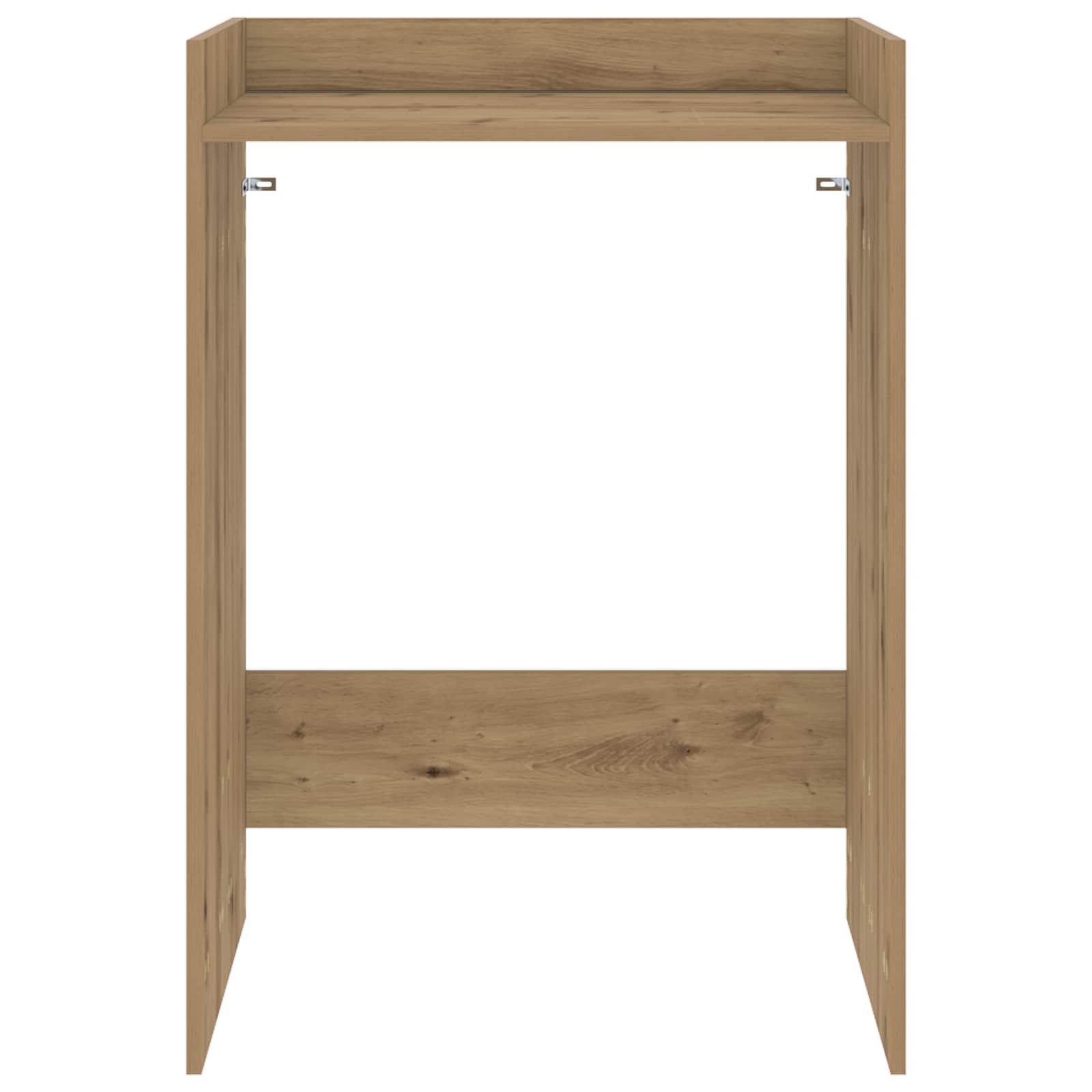 Wasmachinekast met opslag Ambachtelijk eiken 67,5 x 62 x 97 cm is nu te koop bij PeponiXL, paradijselijk wonen!