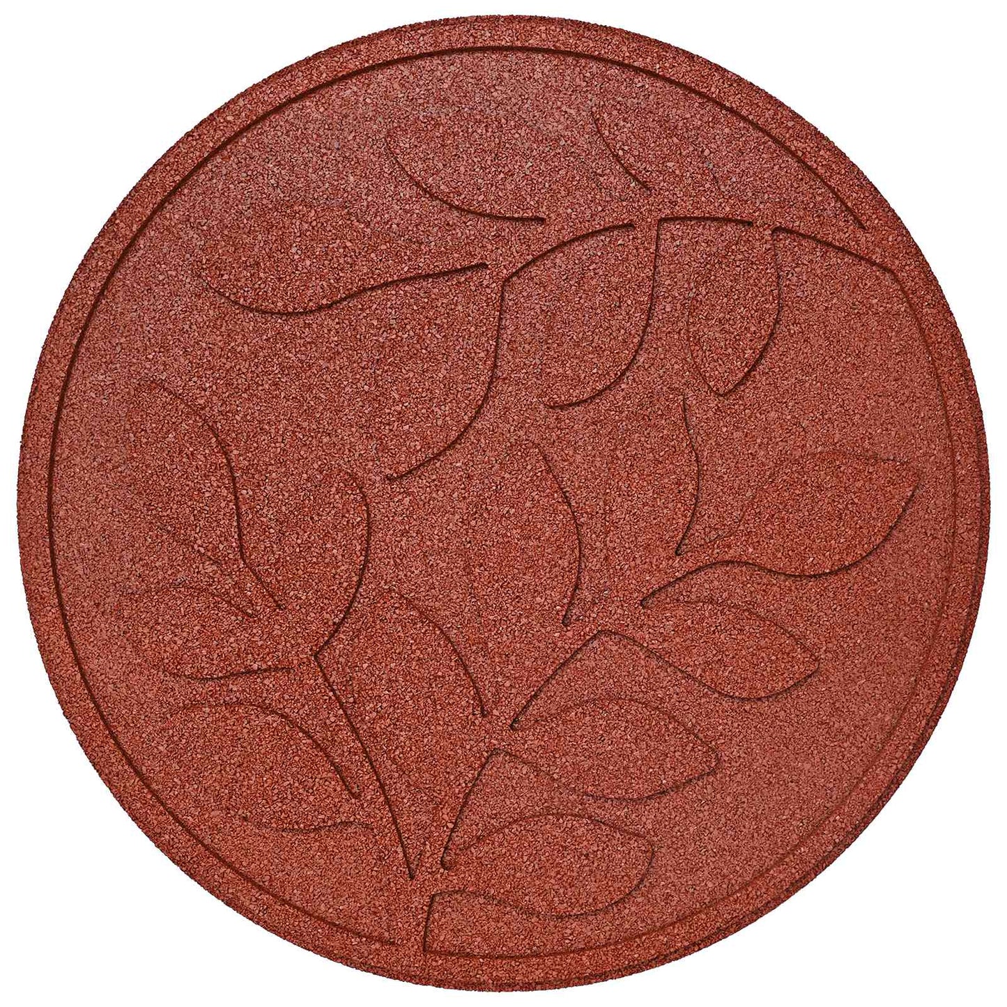 Stapsteen 6 pcs Rood Ø 44 x 2 cm Rubber is nu te koop bij PeponiXL, paradijselijk wonen!