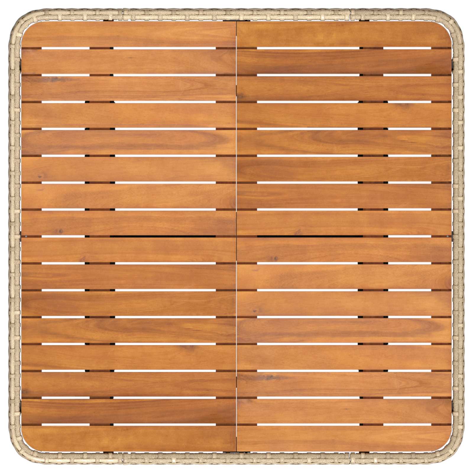 Meubelsets met kussen 4 pcs Beige en Crème PE Rattan is nu te koop bij PeponiXL, paradijselijk wonen!