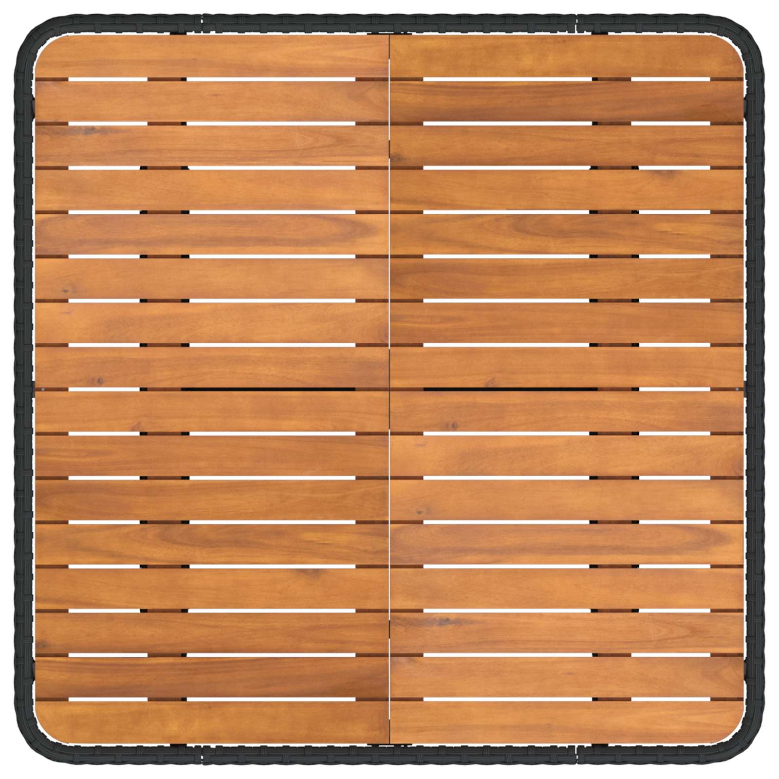 Meubelsets met kussen 4 pcs Zwart en Turquoise PE Rattan is nu te koop bij PeponiXL, paradijselijk wonen!
