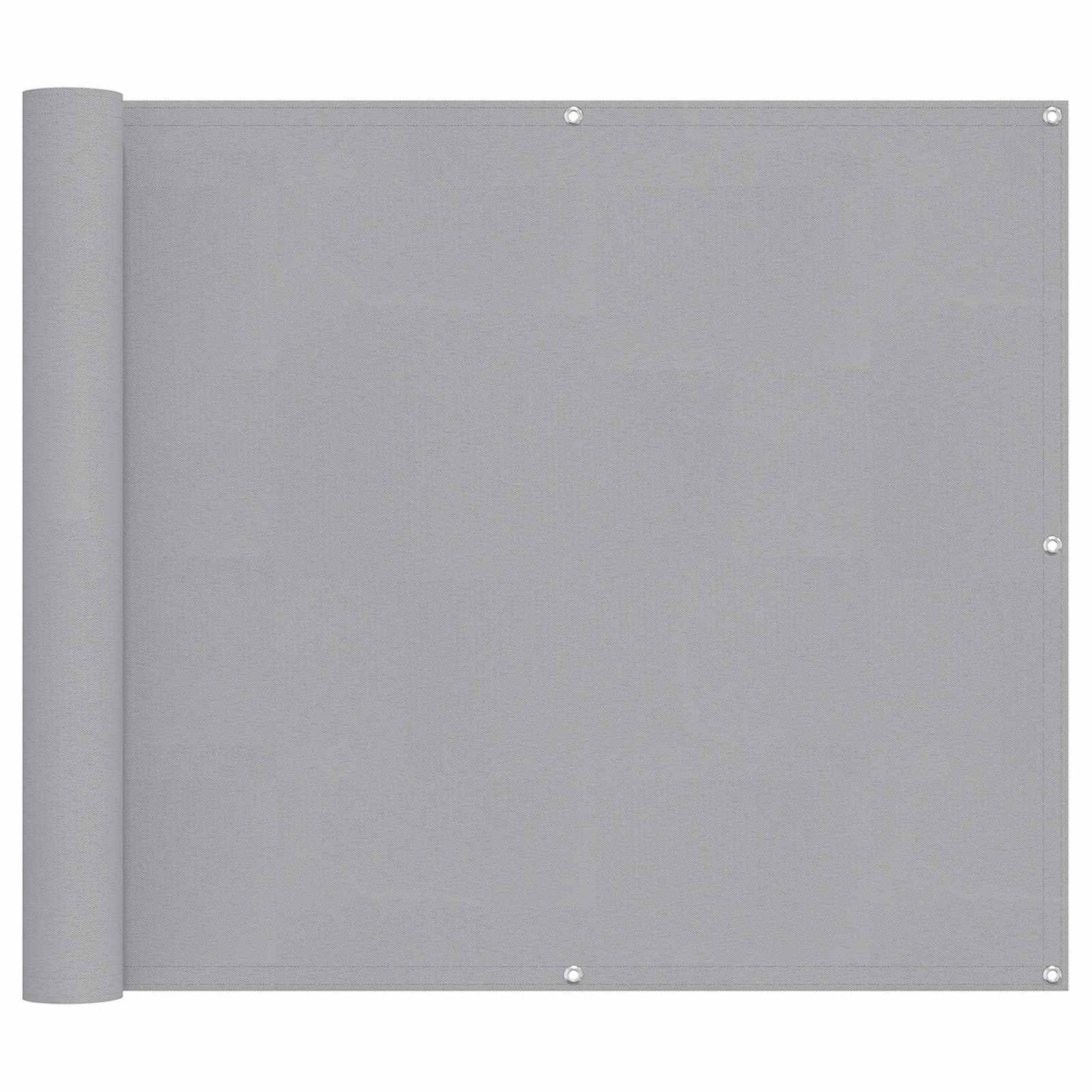 Balkon Scherm Lichtgrijs 100 x 600 cm Oxford Stof is nu te koop bij PeponiXL, paradijselijk wonen!