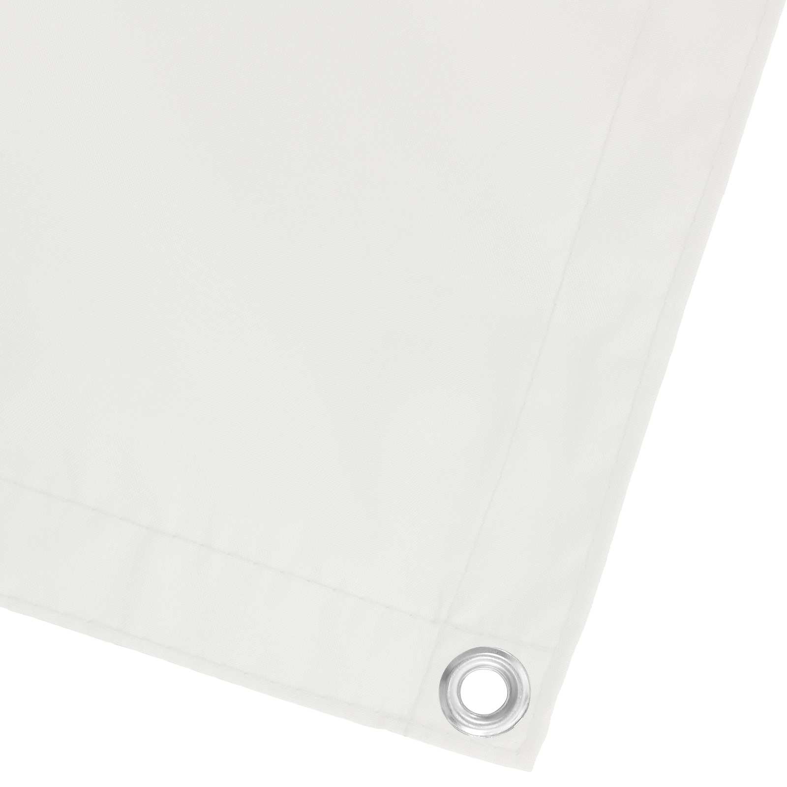 Balkon Scherm Wit 75 x 200 cm PU gecoat oxford alu is nu te koop bij PeponiXL, paradijselijk wonen!