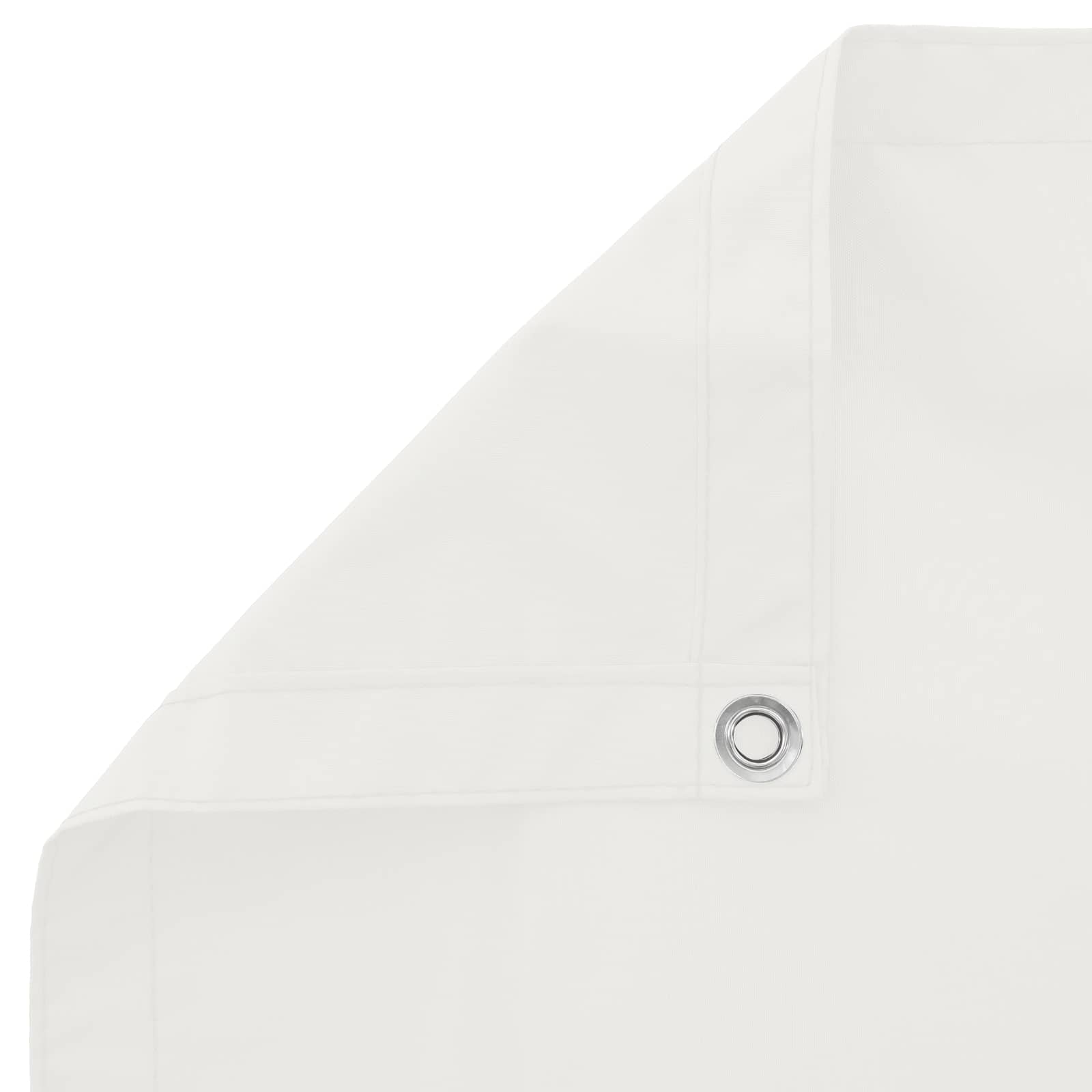 Balkon Scherm Wit 110 x 500 cm Oxford Stof is nu te koop bij PeponiXL, paradijselijk wonen!