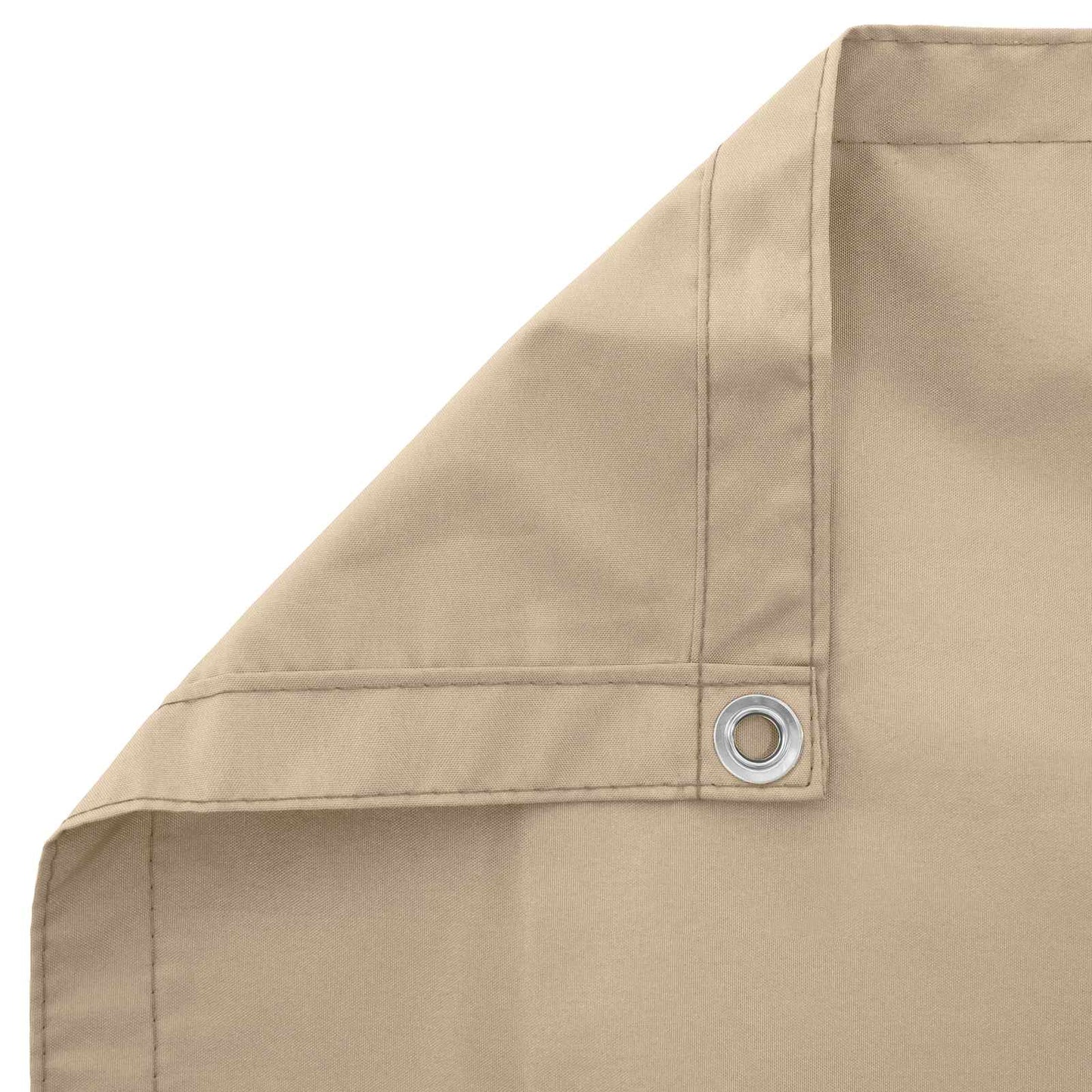 Balkon Scherm Beige 75 x 200 cm PU gecoat oxford alu is nu te koop bij PeponiXL, paradijselijk wonen!