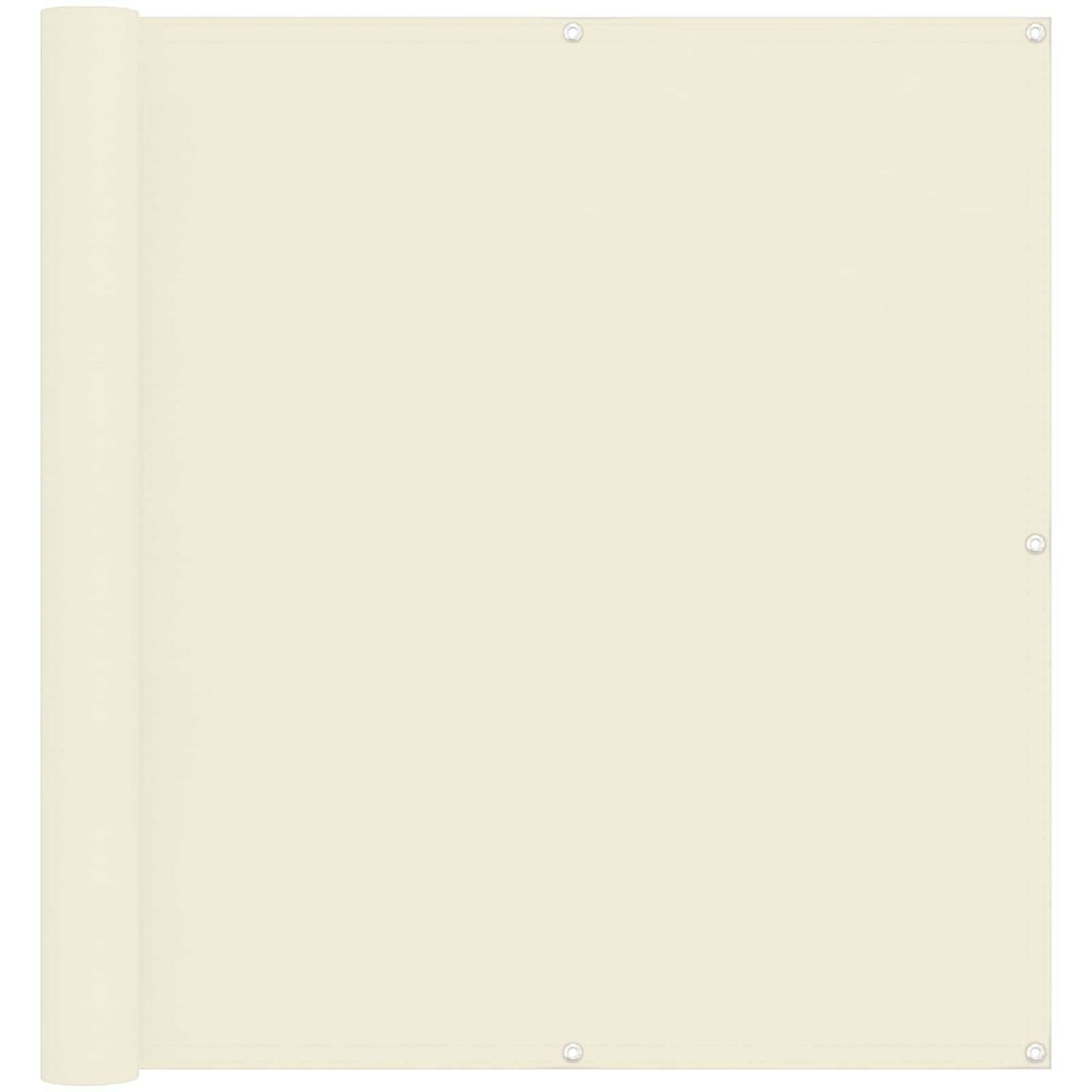 Balkon Scherm Crème 110 x 600 cm Oxford Stof is nu te koop bij PeponiXL, paradijselijk wonen!