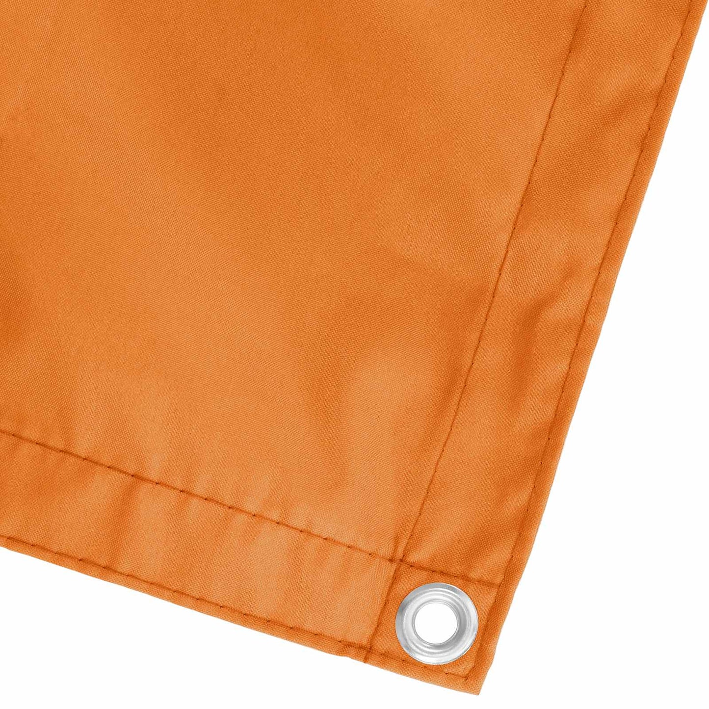 Balkon Scherm Oranje 120 x 200 cm PU gecoat oxford alu is nu te koop bij PeponiXL, paradijselijk wonen!