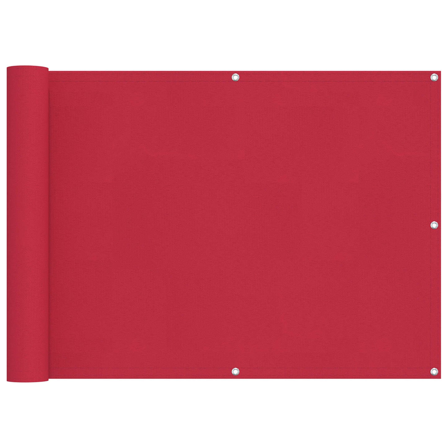Balkon Scherm Bordeauxrood 75 x 400 cm PU gecoat oxford alu is nu te koop bij PeponiXL, paradijselijk wonen!