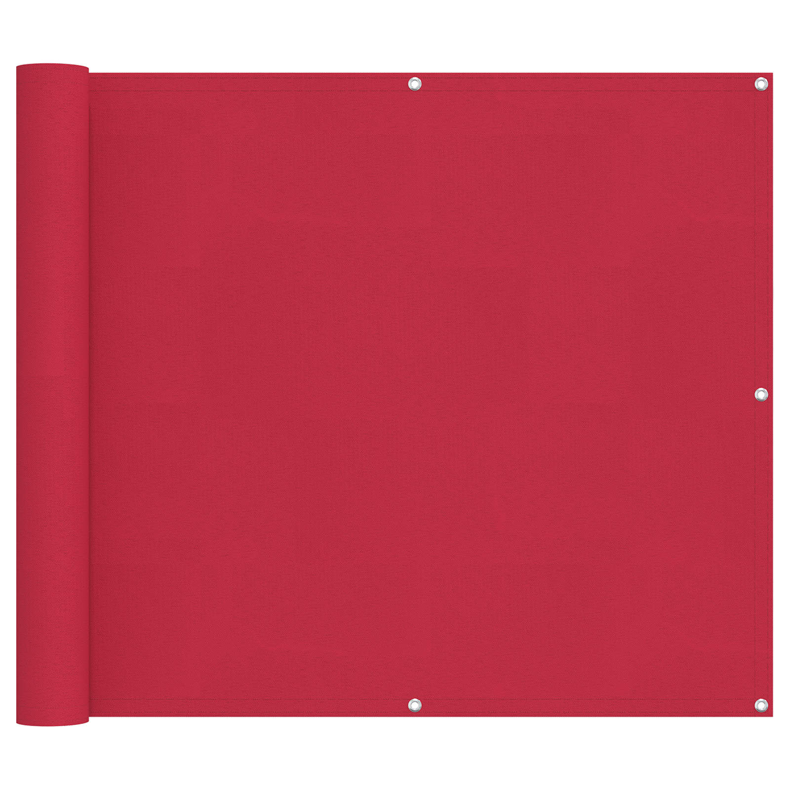 Balkon Scherm Bordeauxrood 90 x 700 cm PU gecoat oxford alu is nu te koop bij PeponiXL, paradijselijk wonen!