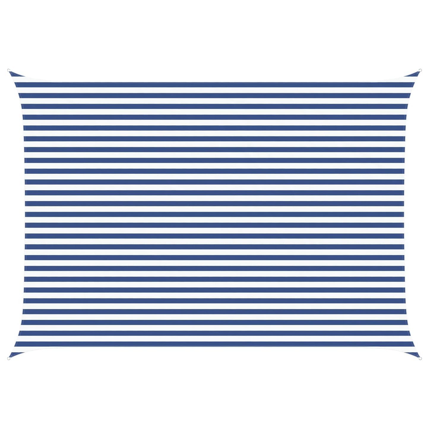 Zonneschaduwzeil Blauw en Wit 5 × 3,5 m 100% Polyester Oxford is nu te koop bij PeponiXL, paradijselijk wonen!