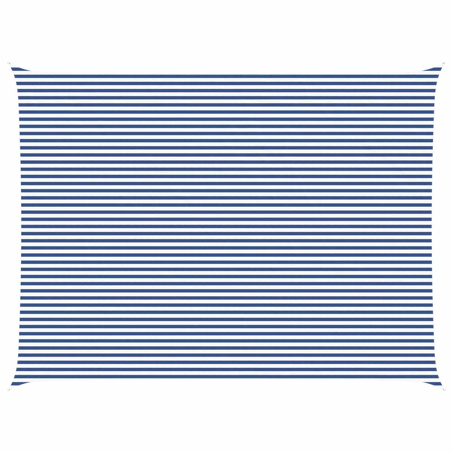 Zonneschaduwzeil Blauw en Wit 8 x 6 m 100% Polyester Oxford is nu te koop bij PeponiXL, paradijselijk wonen!