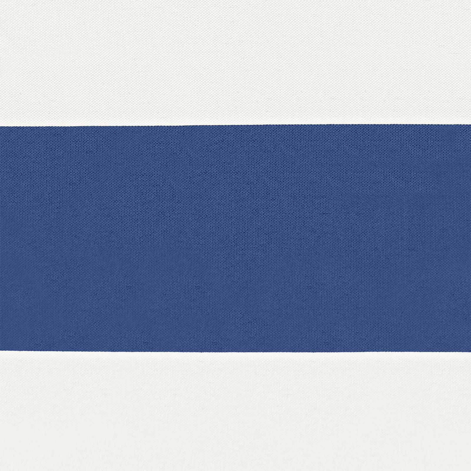 Zonneschaduwzeil Blauw en Wit 8 x 6 m 100% Polyester Oxford is nu te koop bij PeponiXL, paradijselijk wonen!