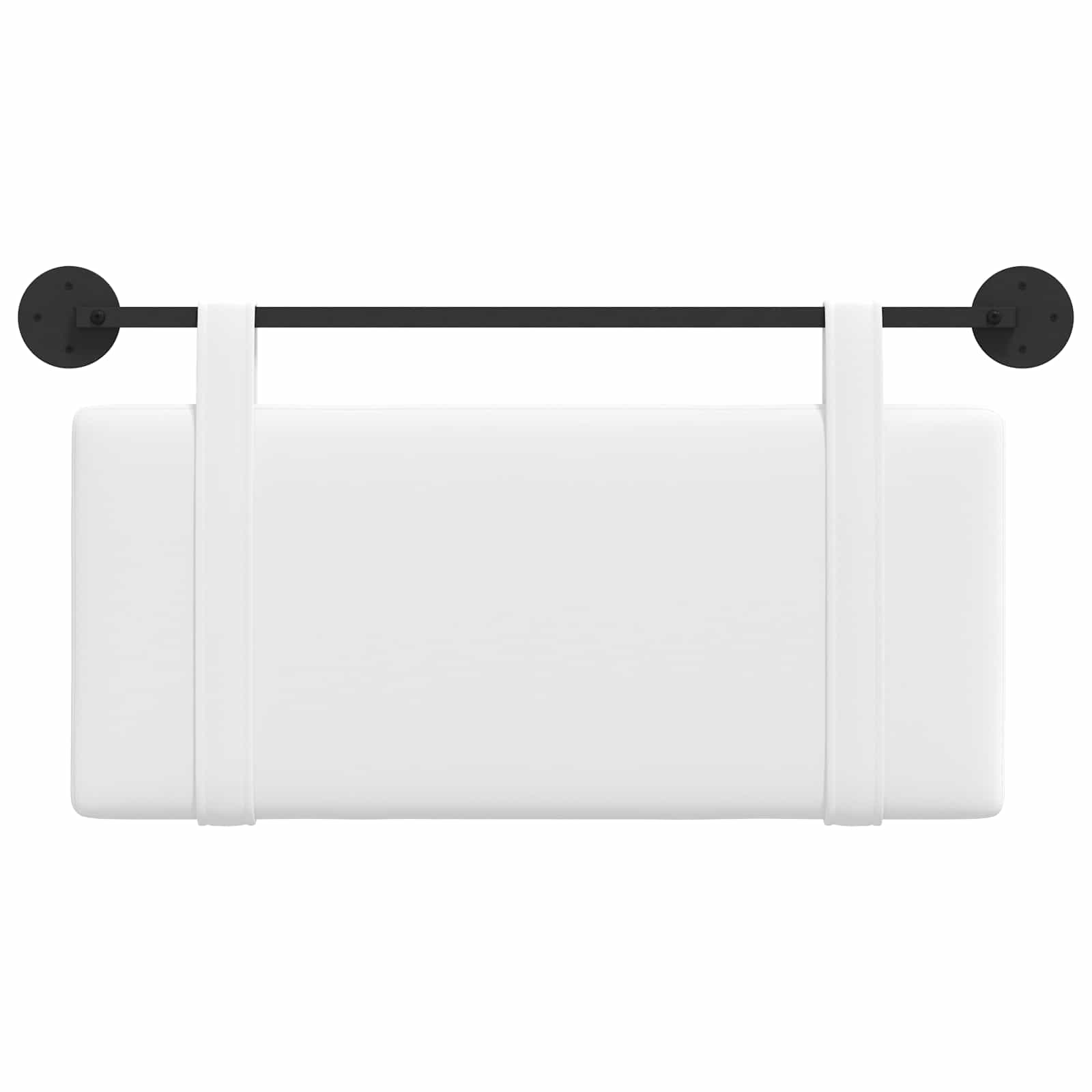 Hangend hoofdbord Wit Stof is nu te koop bij PeponiXL, paradijselijk wonen!