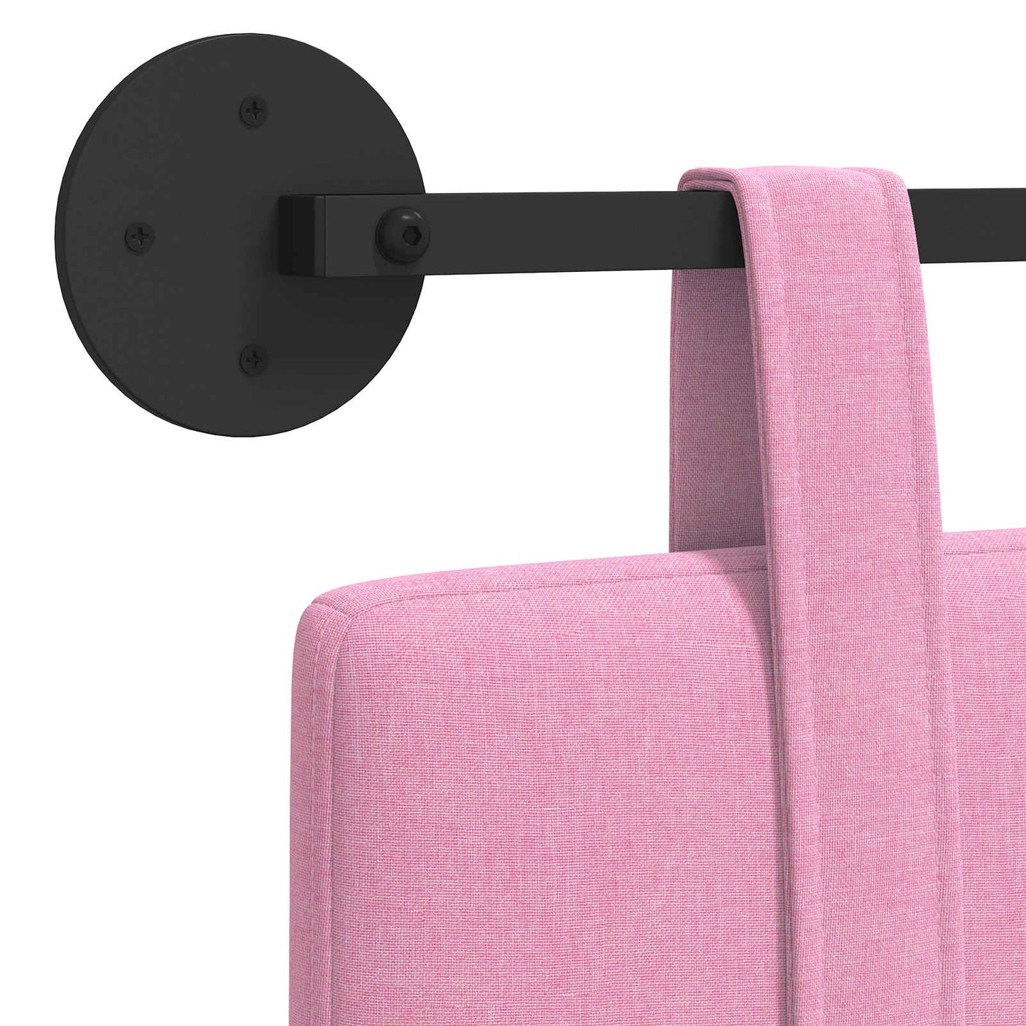Hangend hoofdbord Roze Stof is nu te koop bij PeponiXL, paradijselijk wonen!
