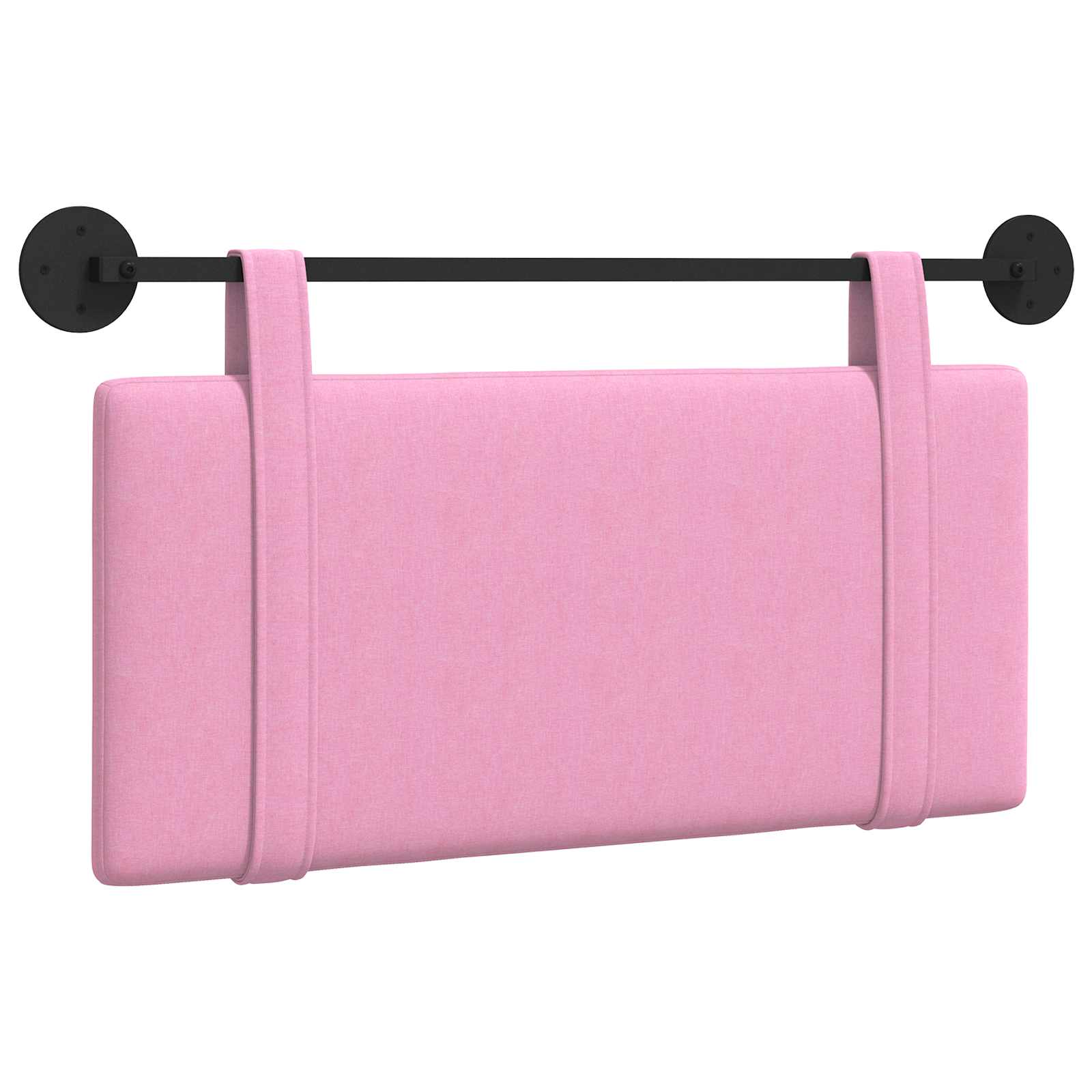 Hangend hoofdbord Roze Stof is nu te koop bij PeponiXL, paradijselijk wonen!