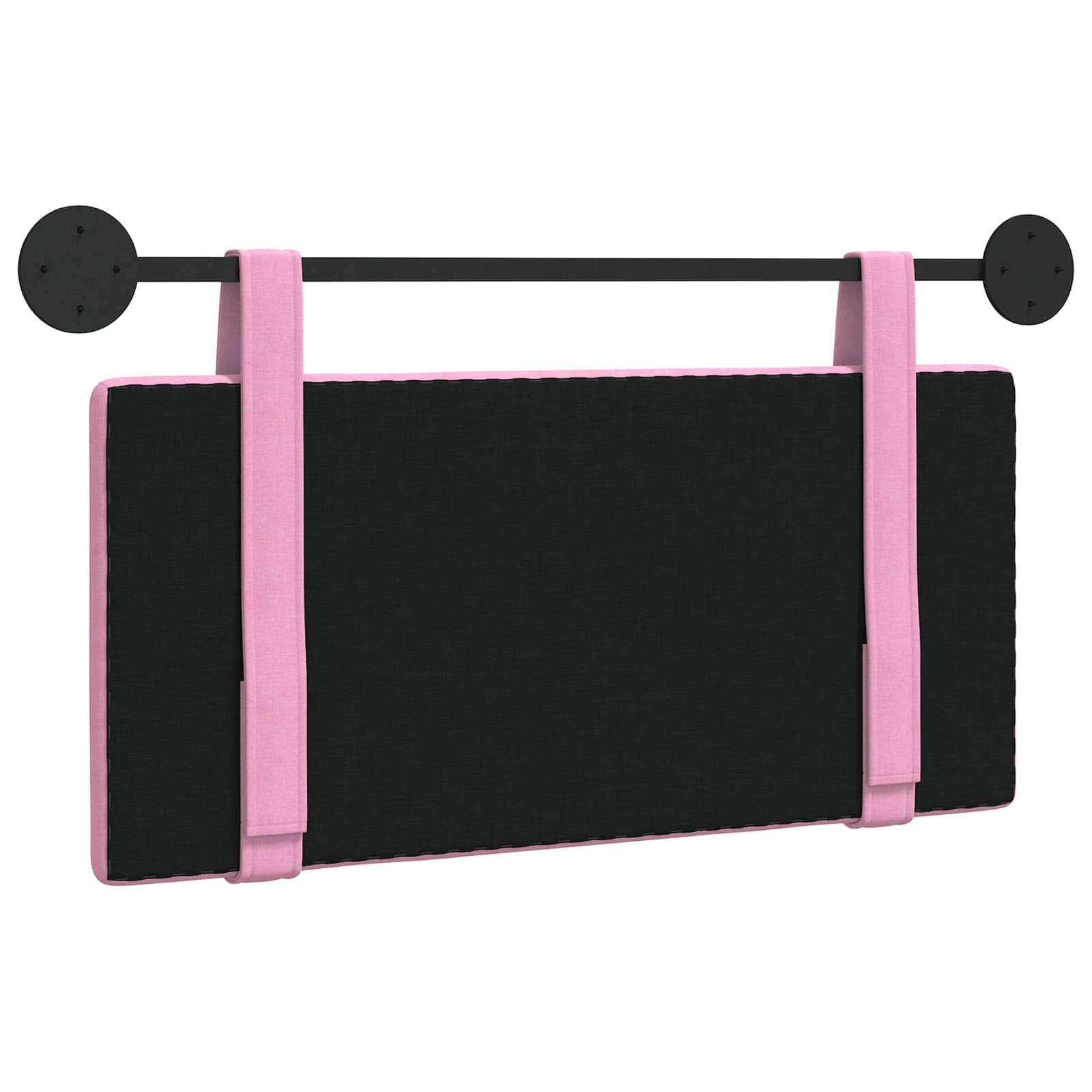 Hangend hoofdbord Roze Stof is nu te koop bij PeponiXL, paradijselijk wonen!
