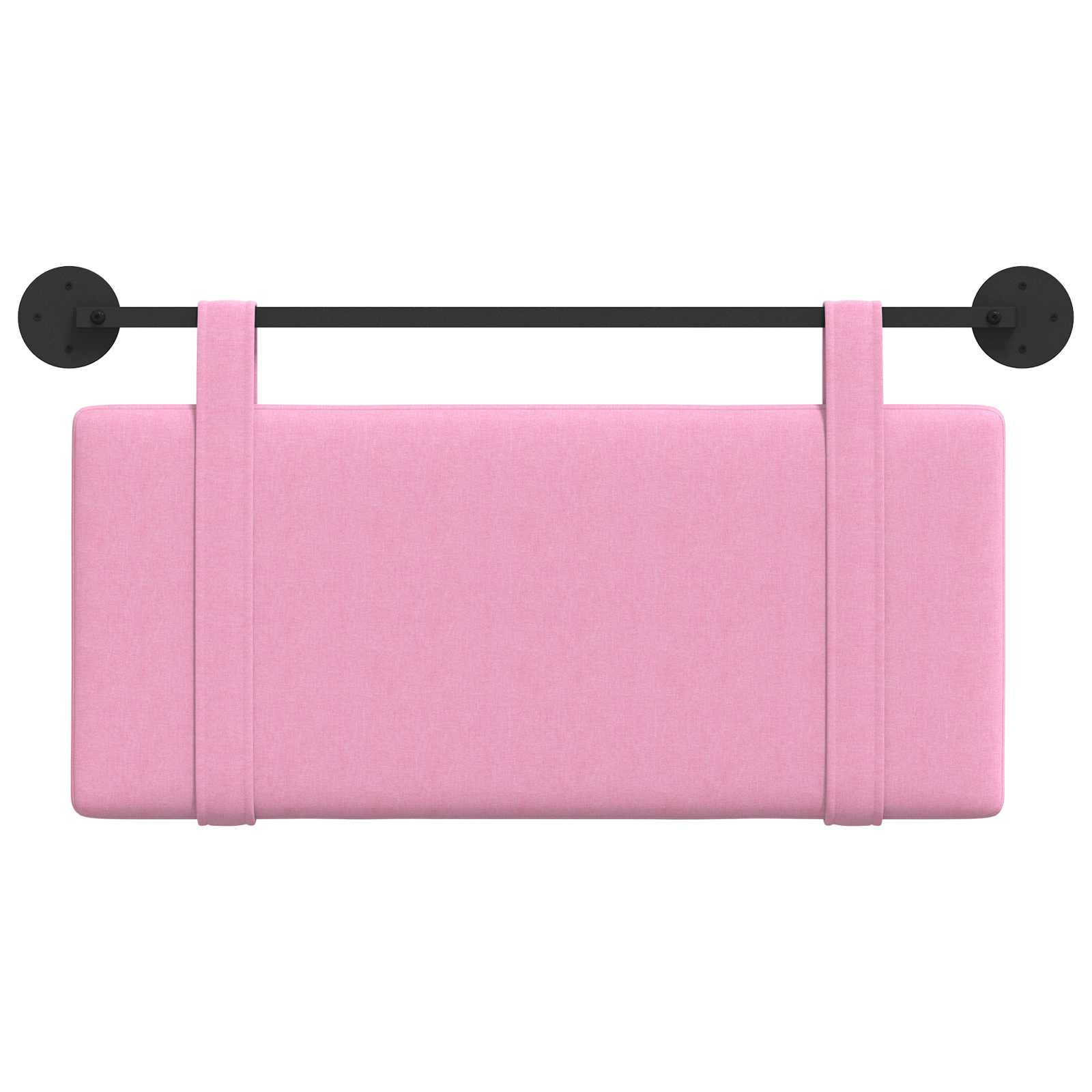 Hangend hoofdbord Roze Stof is nu te koop bij PeponiXL, paradijselijk wonen!