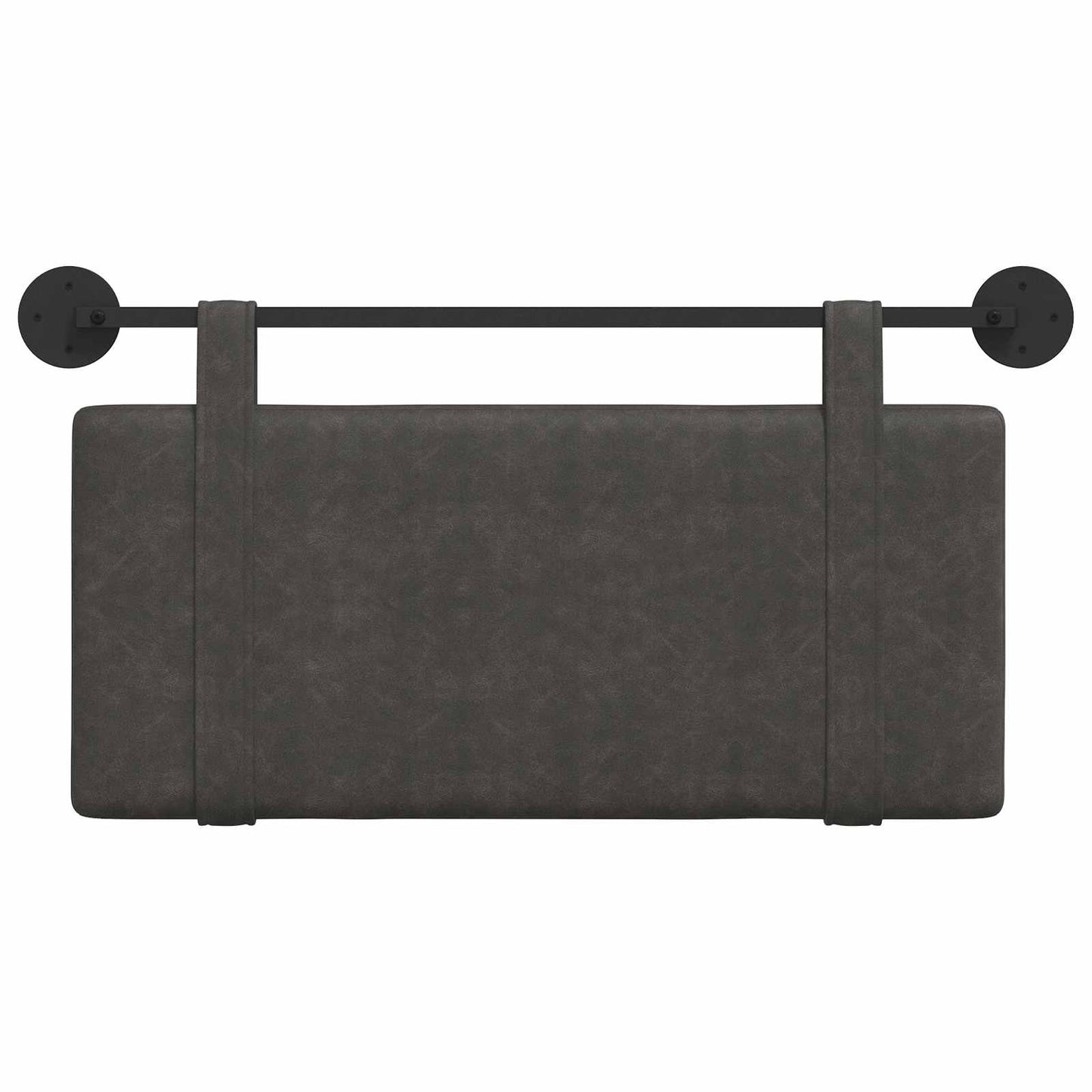Hangend hoofdbord Zwart Antiek PU is nu te koop bij PeponiXL, paradijselijk wonen!