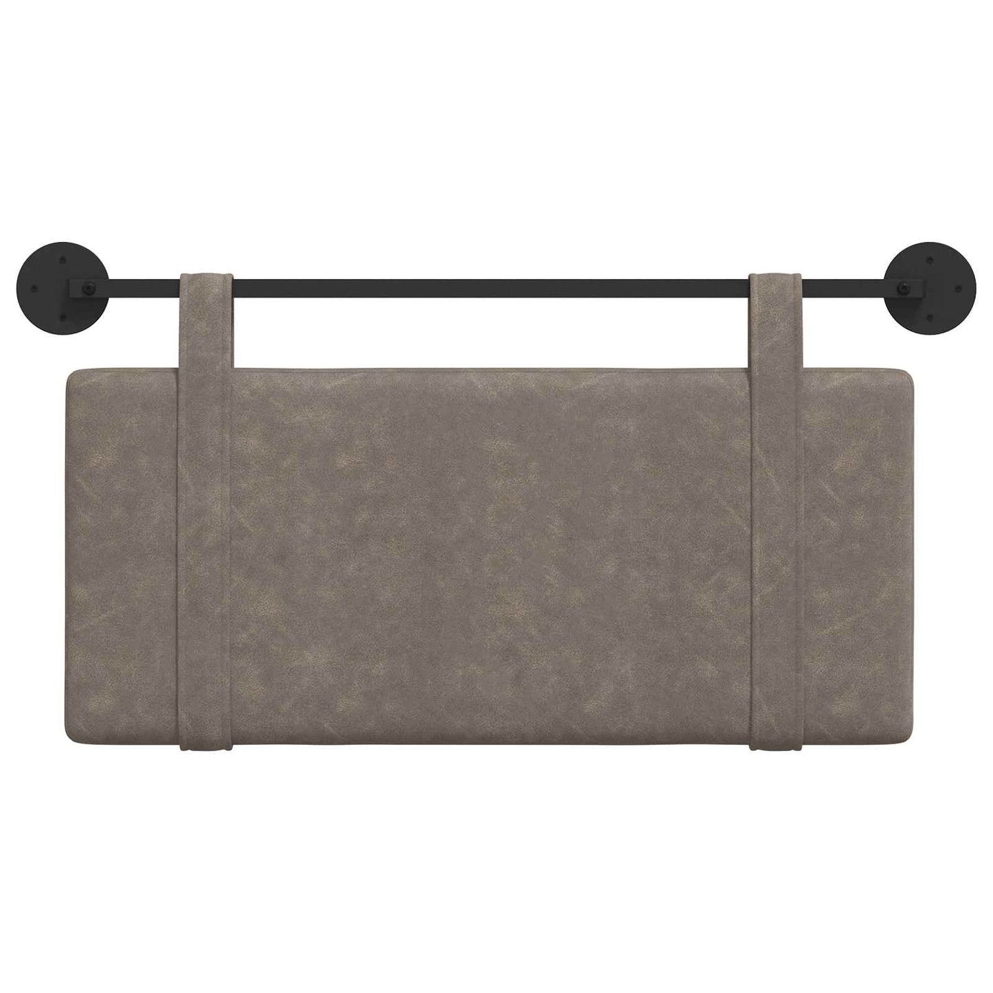 Hangend hoofdbord Grijs Antiek PU is nu te koop bij PeponiXL, paradijselijk wonen!