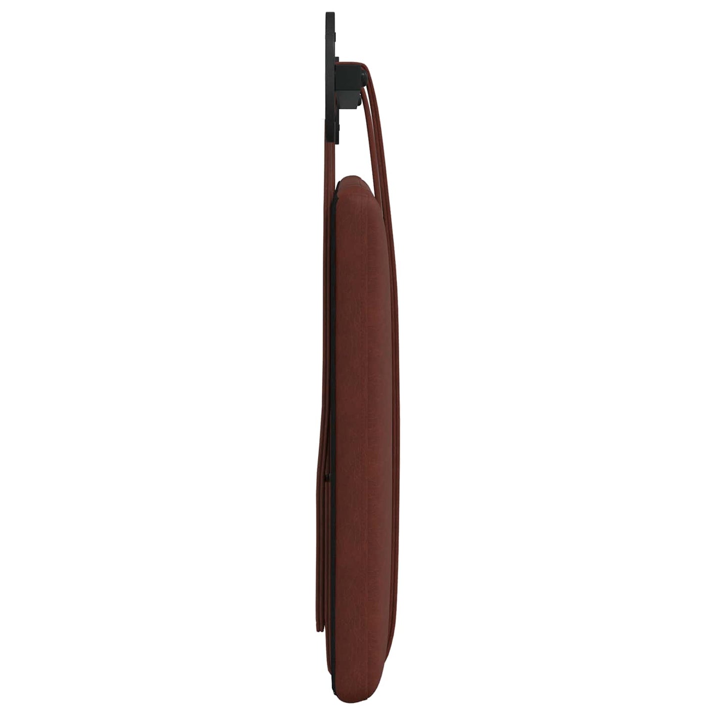 Hangend hoofdbord Glanzend Bruin Antiek PU is nu te koop bij PeponiXL, paradijselijk wonen!