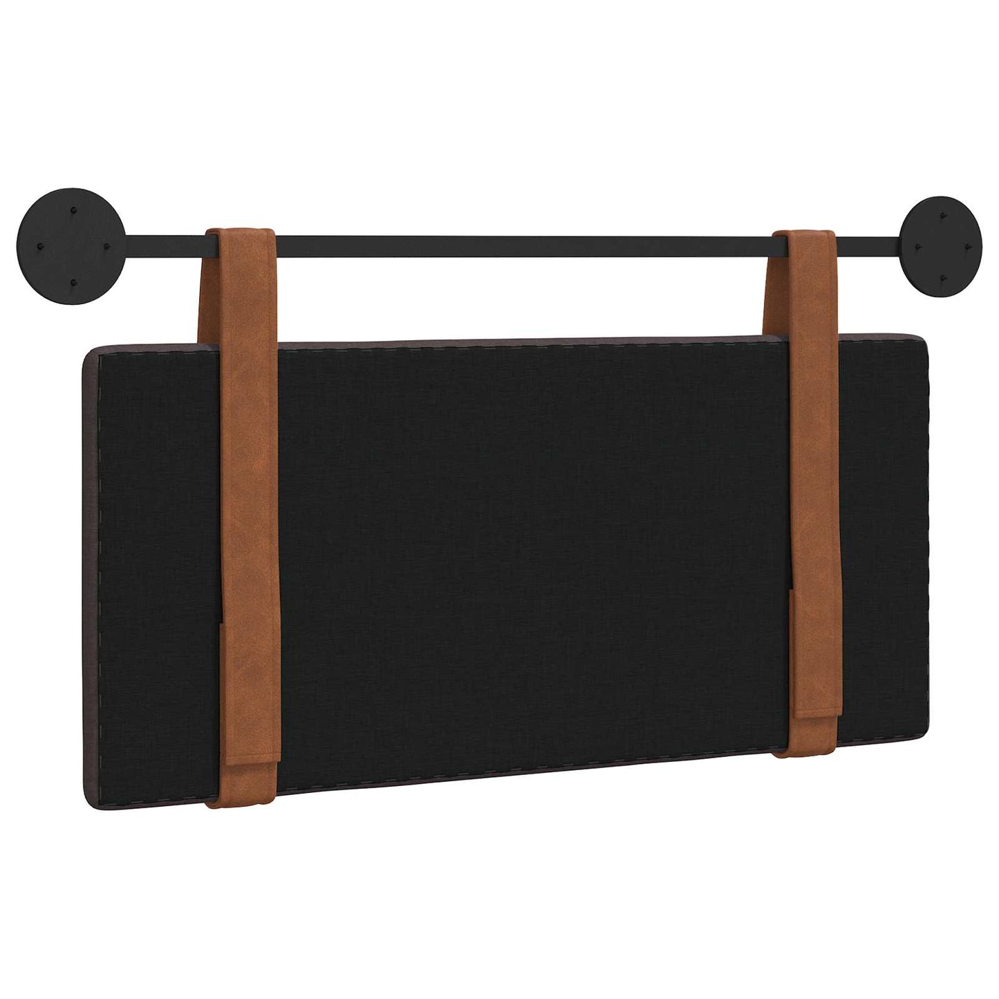 Hangend hoofdbord Donkerbruin Antiek PU is nu te koop bij PeponiXL, paradijselijk wonen!