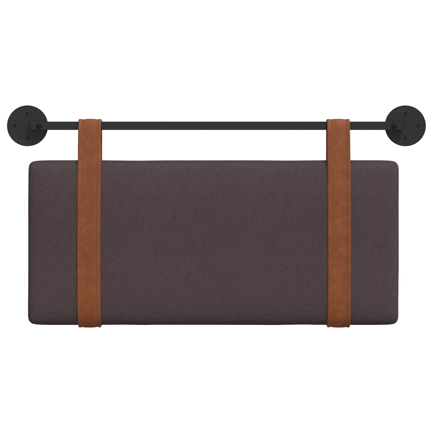 Hangend hoofdbord Donkerbruin Antiek PU is nu te koop bij PeponiXL, paradijselijk wonen!
