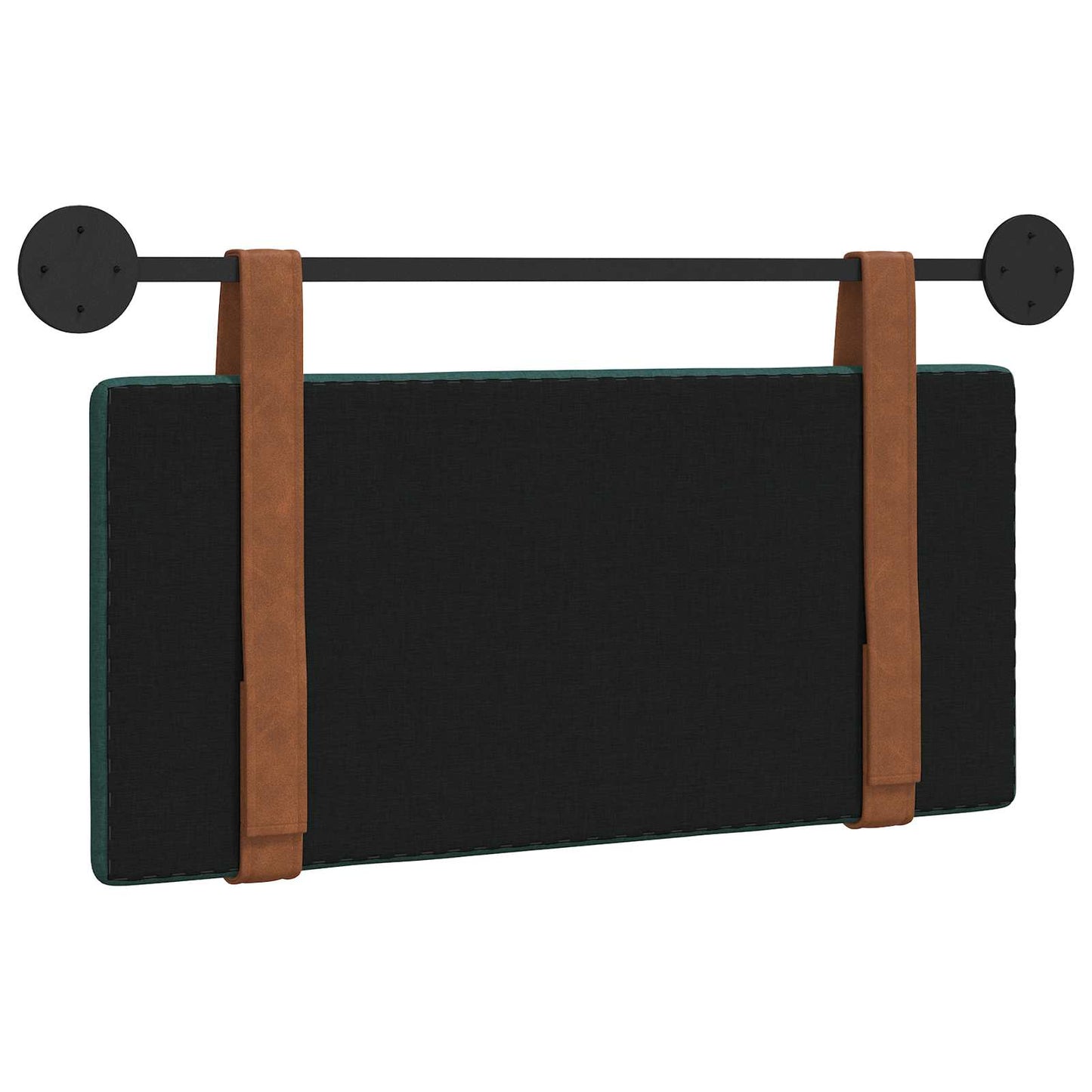 Hangend hoofdbord Donkergroen Antiek PU is nu te koop bij PeponiXL, paradijselijk wonen!