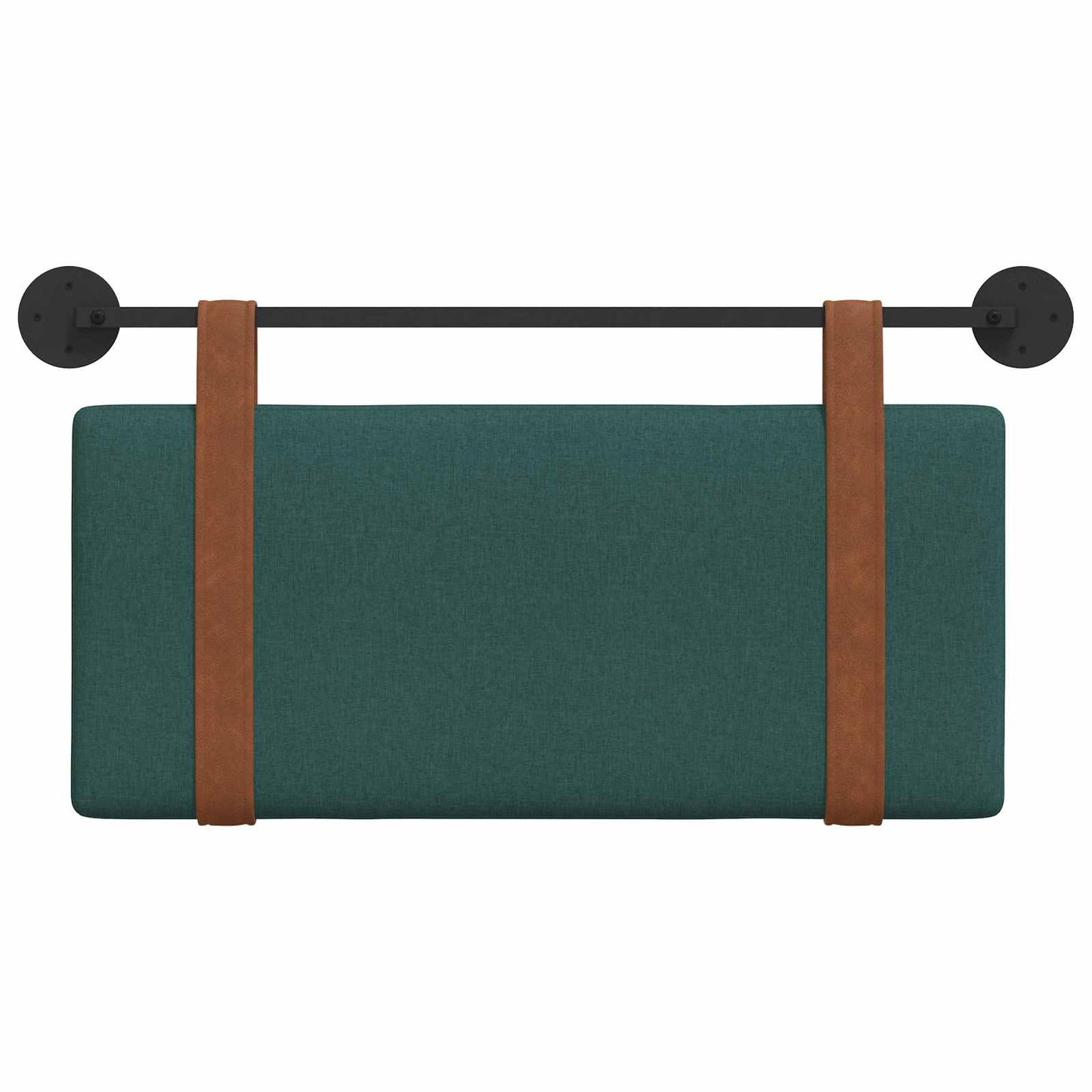 Hangend hoofdbord Donkergroen Antiek PU is nu te koop bij PeponiXL, paradijselijk wonen!