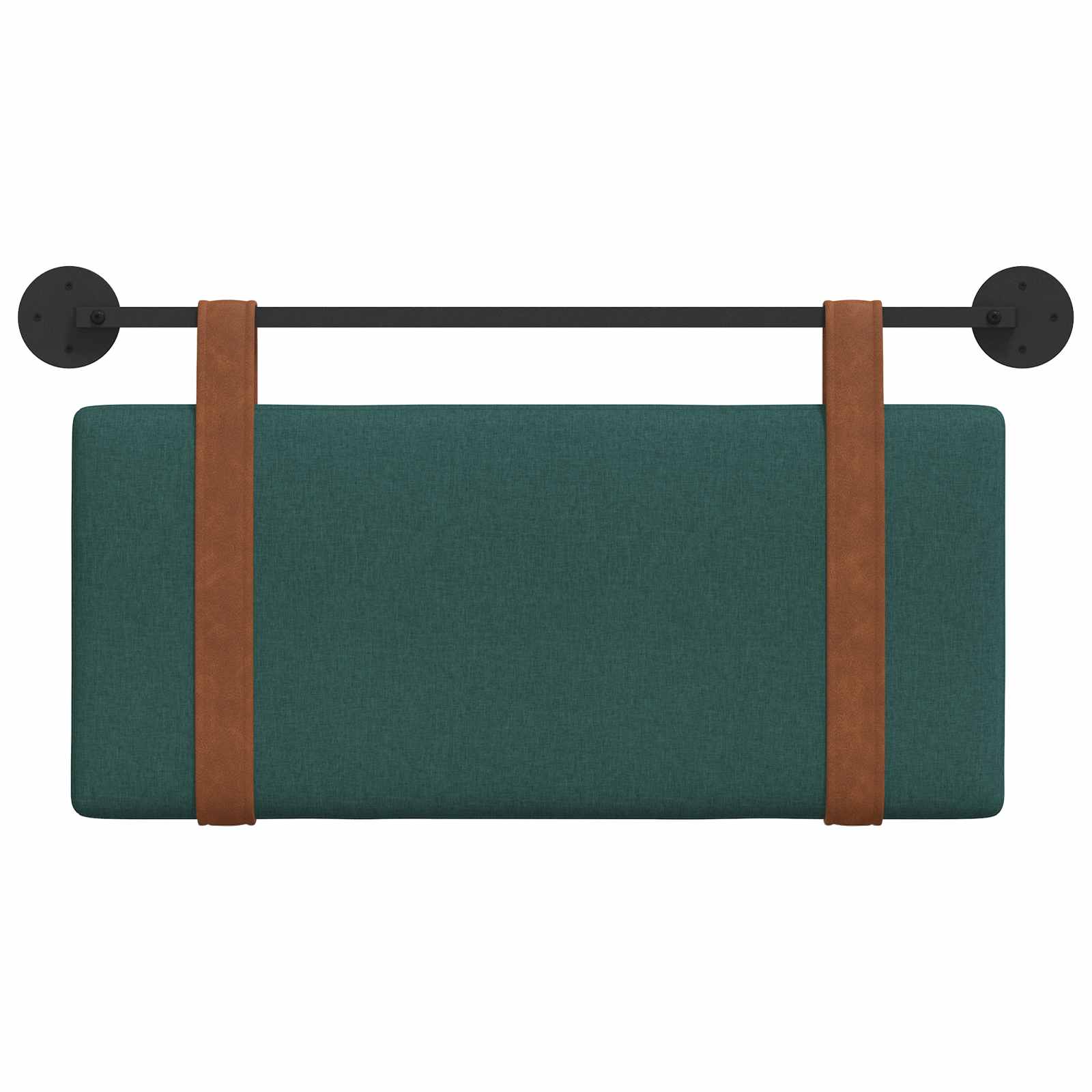 Hangend hoofdbord Donkergroen Antiek PU is nu te koop bij PeponiXL, paradijselijk wonen!