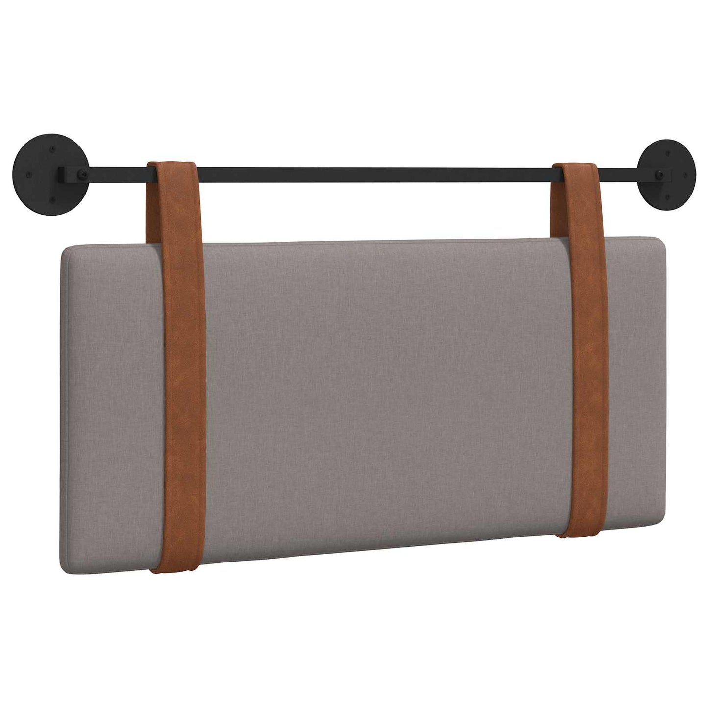 Hangend hoofdbord Taupe Antiek PU is nu te koop bij PeponiXL, paradijselijk wonen!
