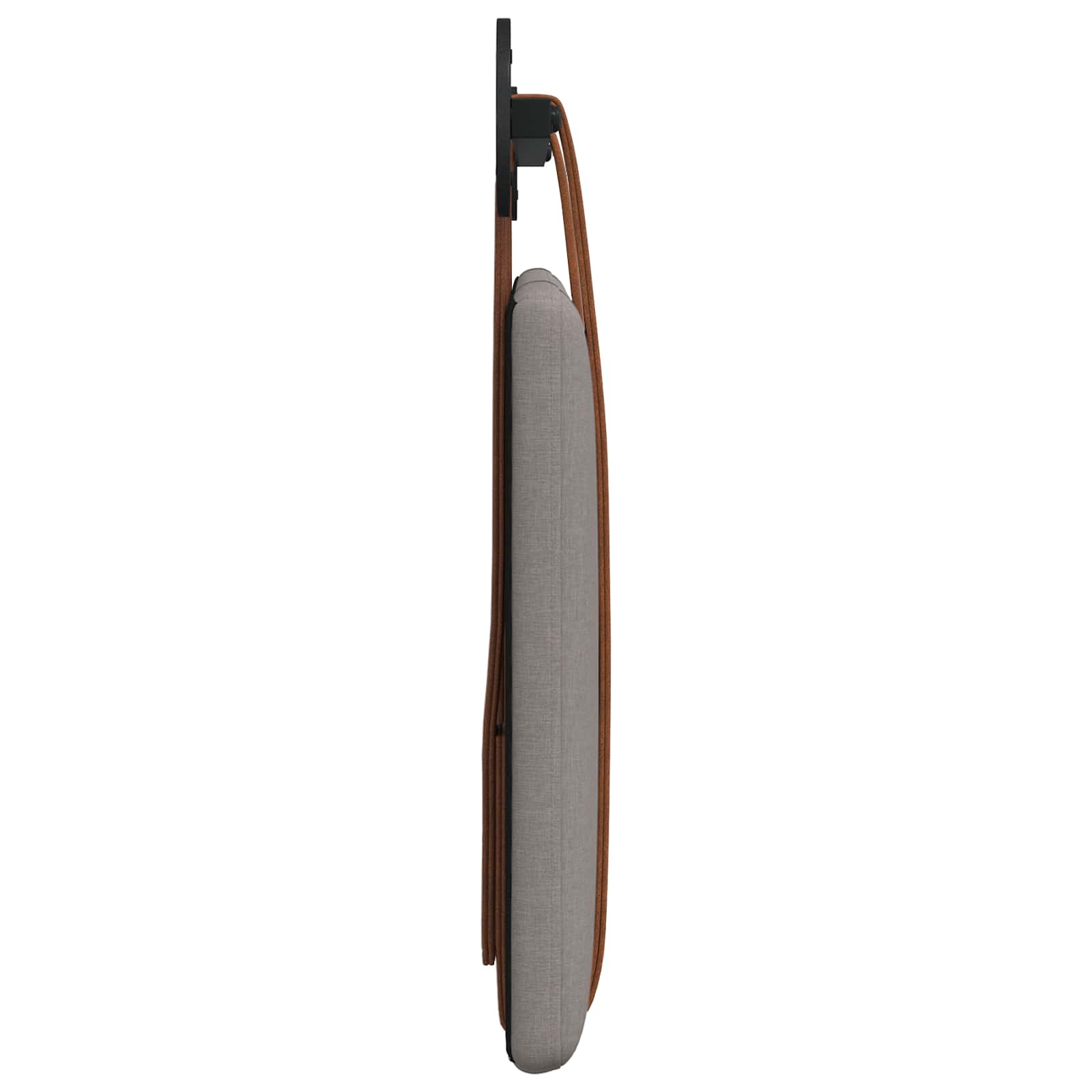 Hangend hoofdbord Taupe Antiek PU is nu te koop bij PeponiXL, paradijselijk wonen!