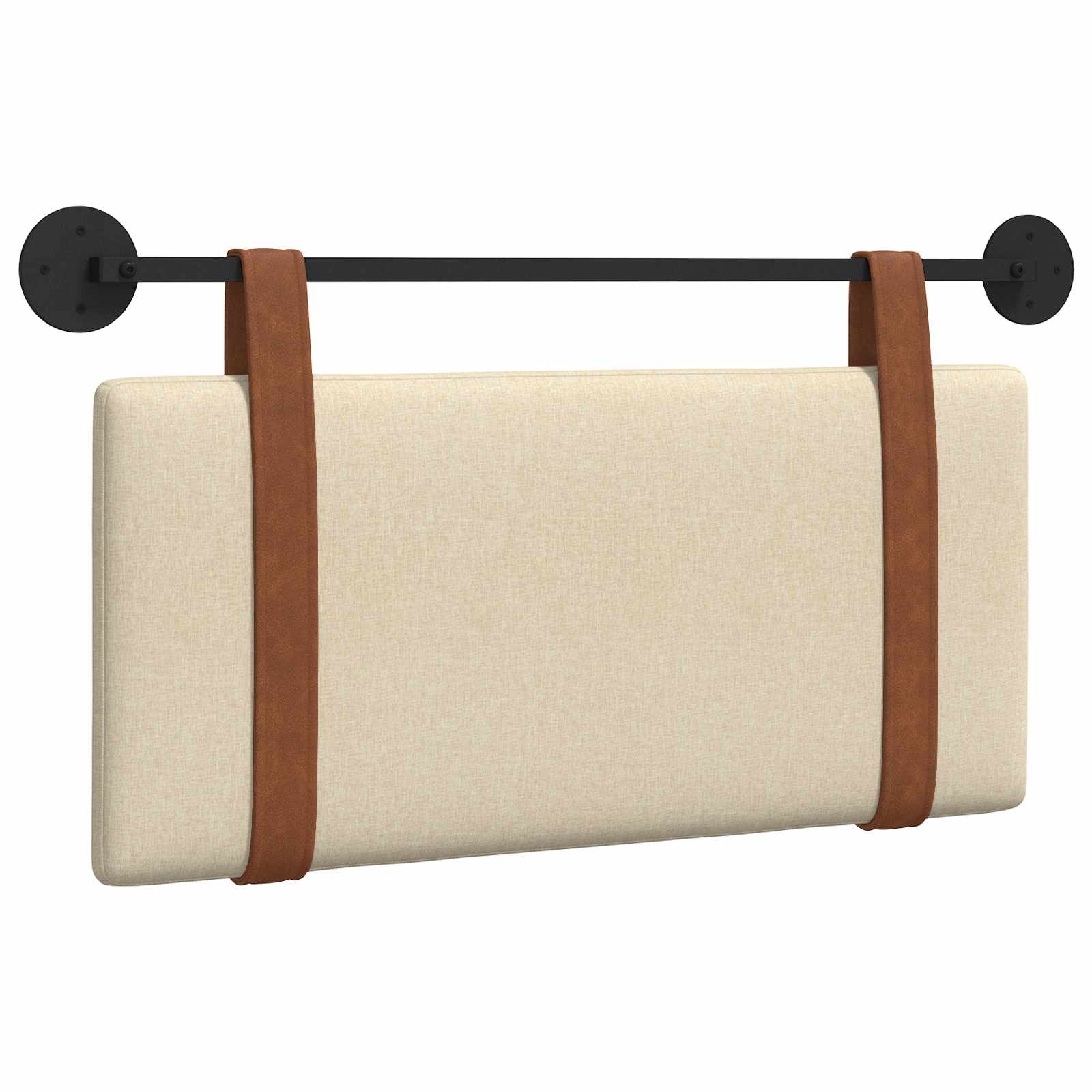 Hangend Hoofdeinde Effen Crème 90 x 55 x 5 cm Antiek PU is nu te koop bij PeponiXL, paradijselijk wonen!