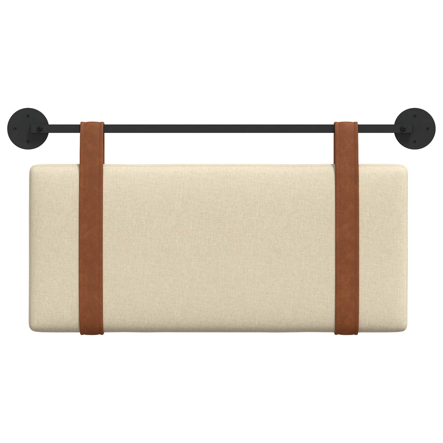 Hangend Hoofdeinde Effen Crème 90 x 55 x 5 cm Antiek PU is nu te koop bij PeponiXL, paradijselijk wonen!