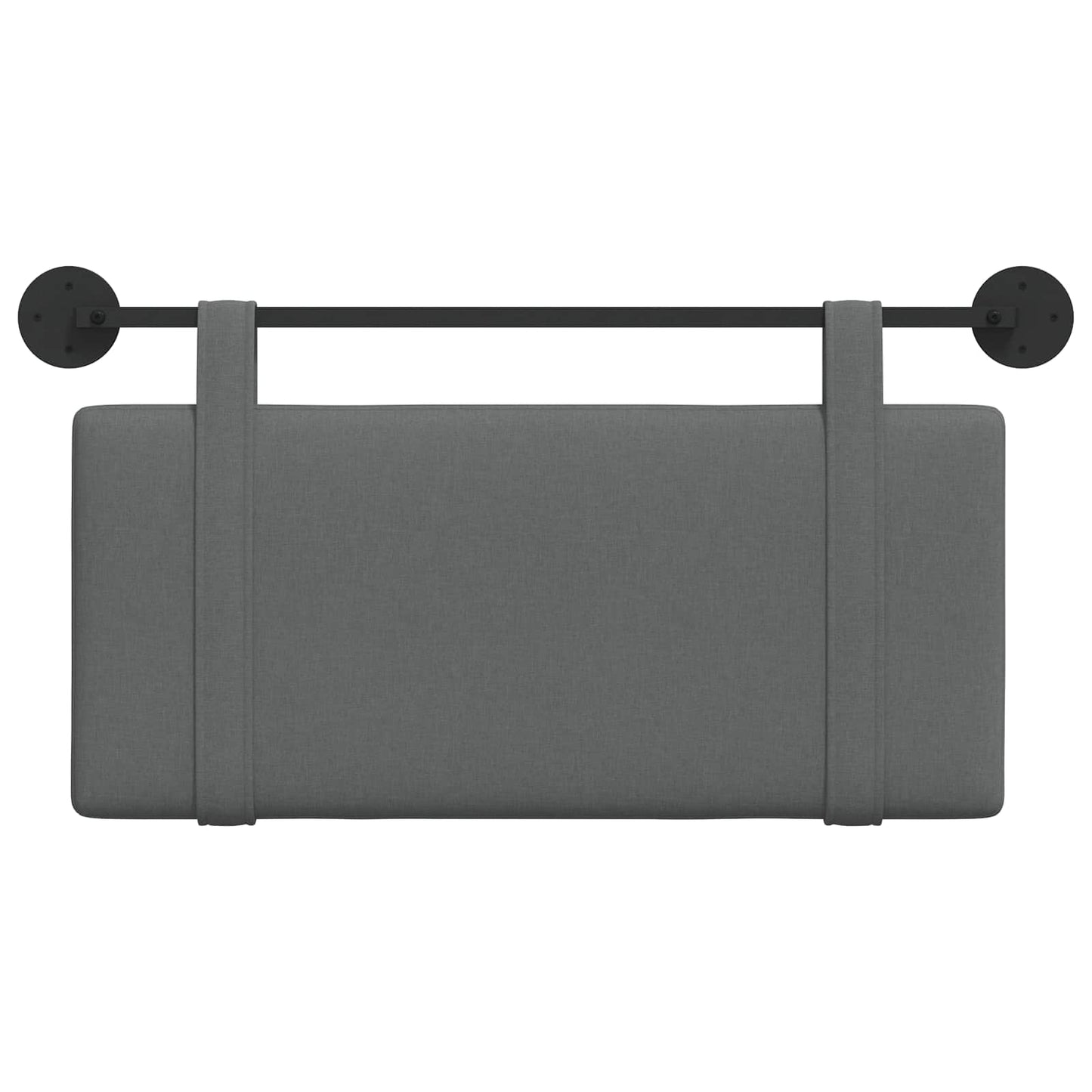 Hangend hoofdbord Donkergrijs Stof is nu te koop bij PeponiXL, paradijselijk wonen!